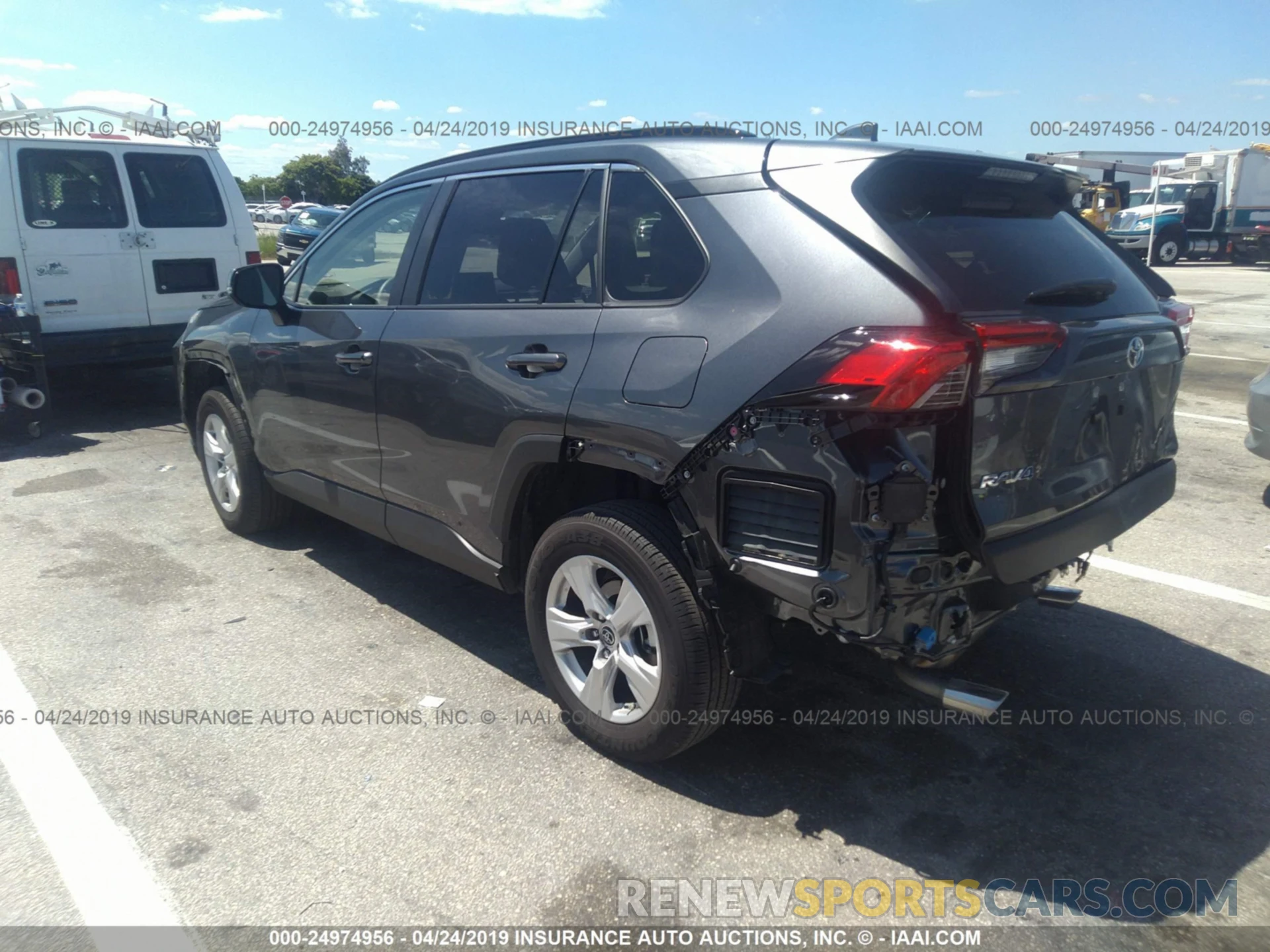 3 Photograph of a damaged car JTMW1RFV2KD502907 TOYOTA RAV4 2019