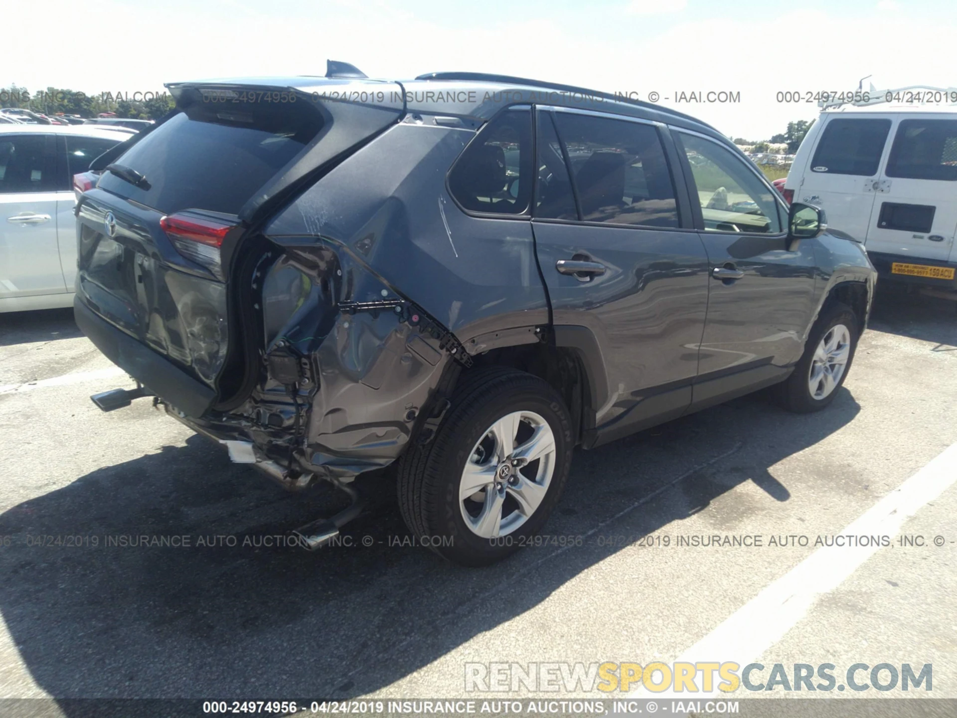 4 Photograph of a damaged car JTMW1RFV2KD502907 TOYOTA RAV4 2019