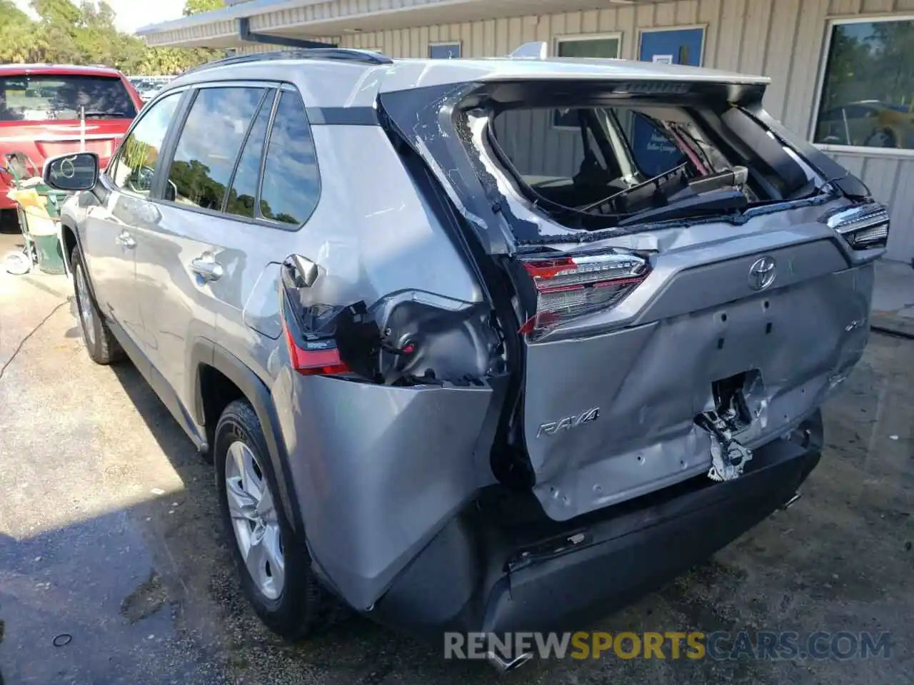 3 Photograph of a damaged car JTMW1RFV2KD503409 TOYOTA RAV4 2019