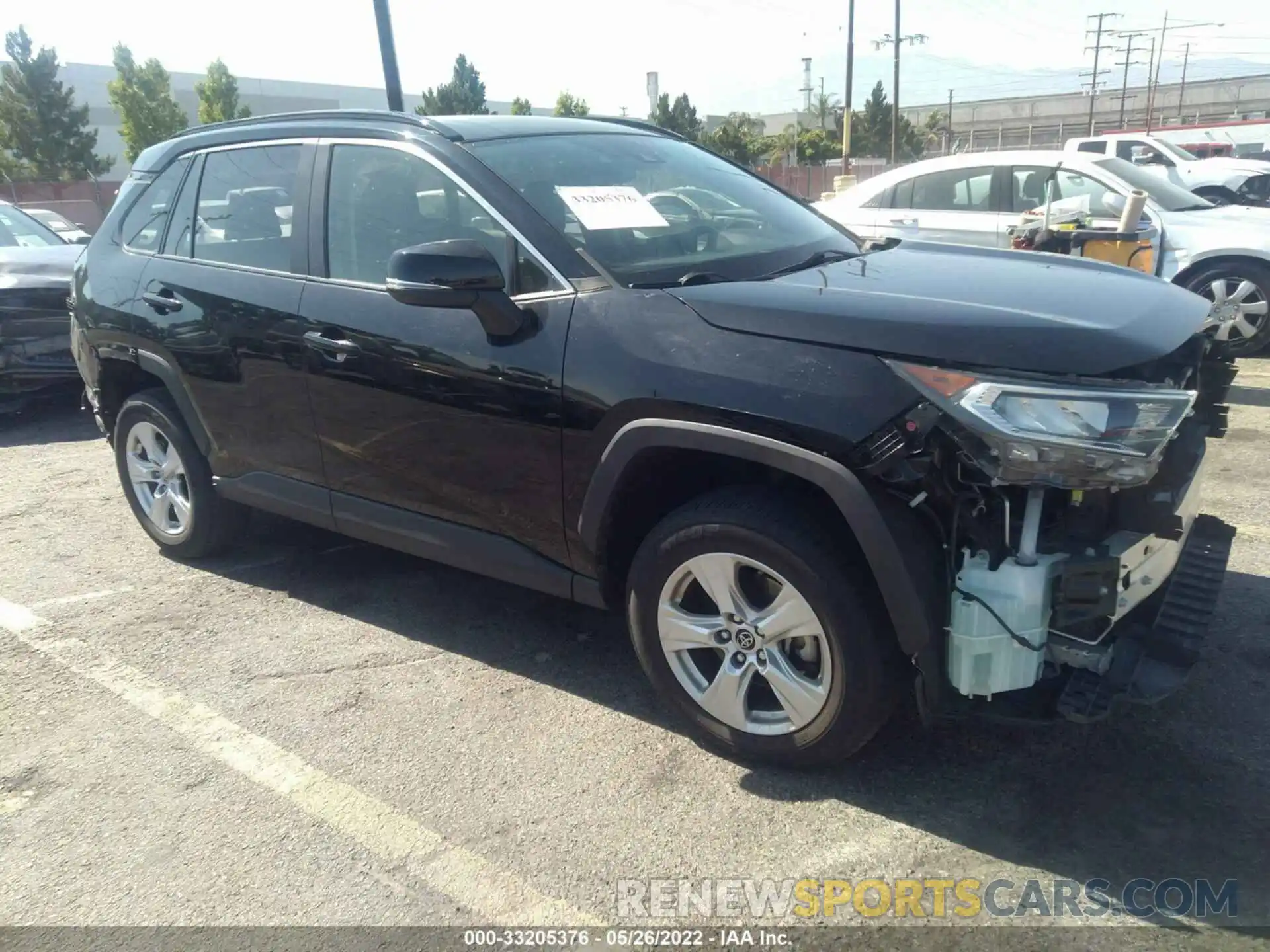 1 Photograph of a damaged car JTMW1RFV2KD504317 TOYOTA RAV4 2019