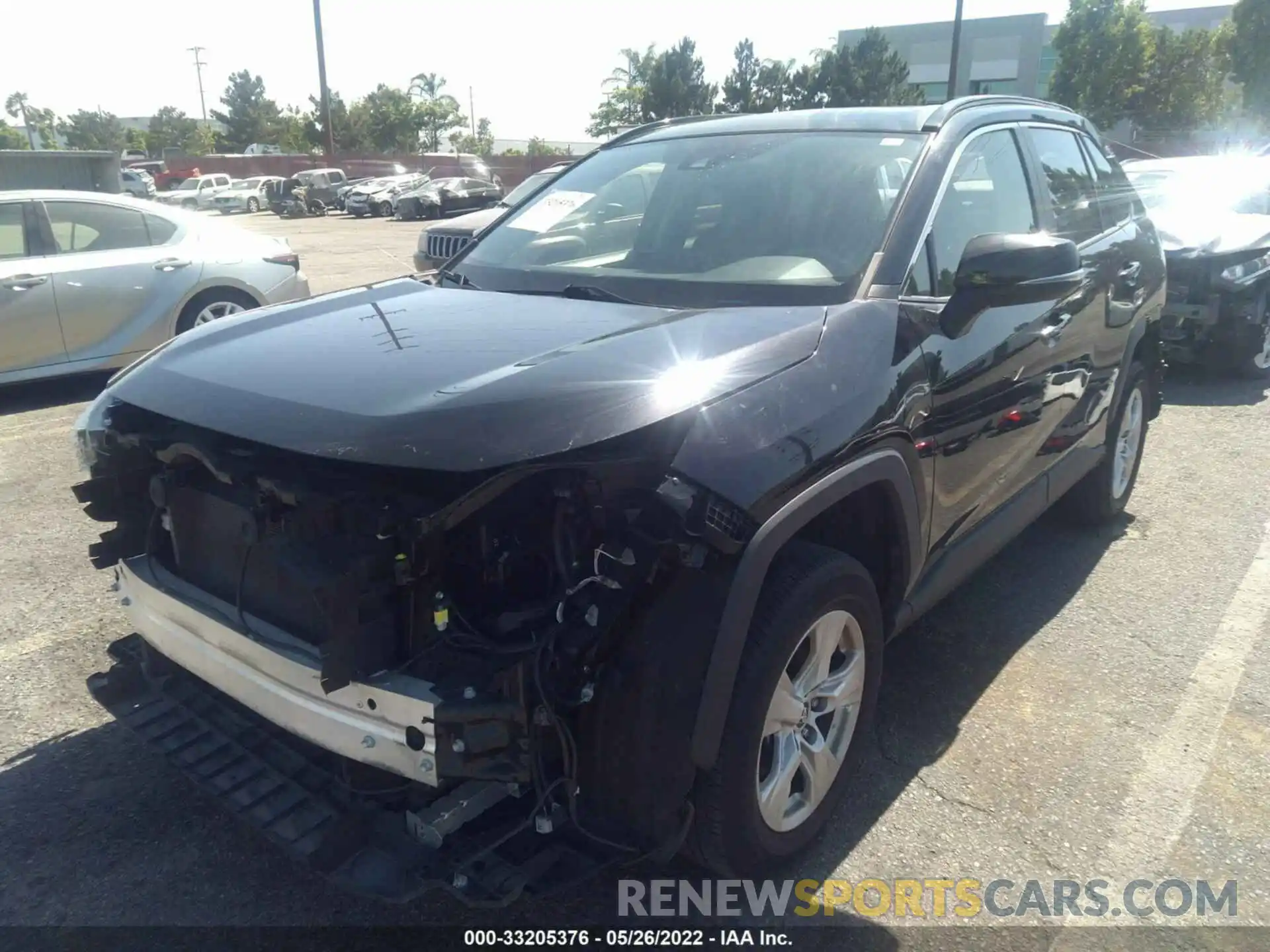 2 Photograph of a damaged car JTMW1RFV2KD504317 TOYOTA RAV4 2019