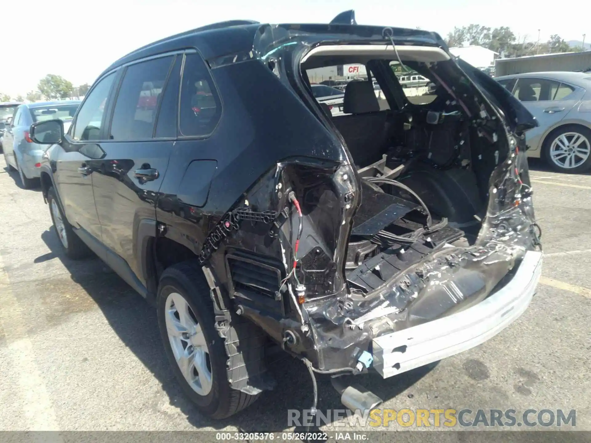 3 Photograph of a damaged car JTMW1RFV2KD504317 TOYOTA RAV4 2019