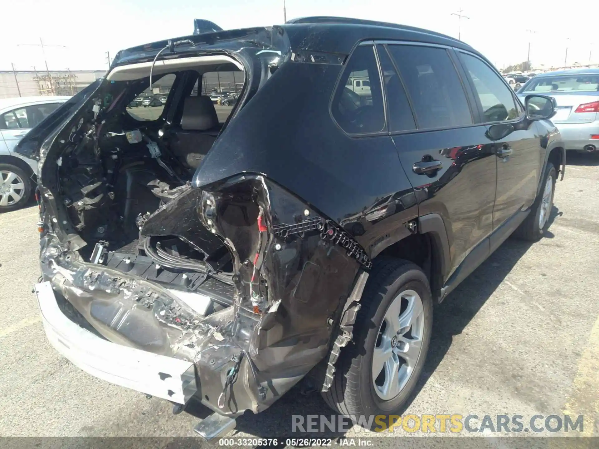 4 Photograph of a damaged car JTMW1RFV2KD504317 TOYOTA RAV4 2019