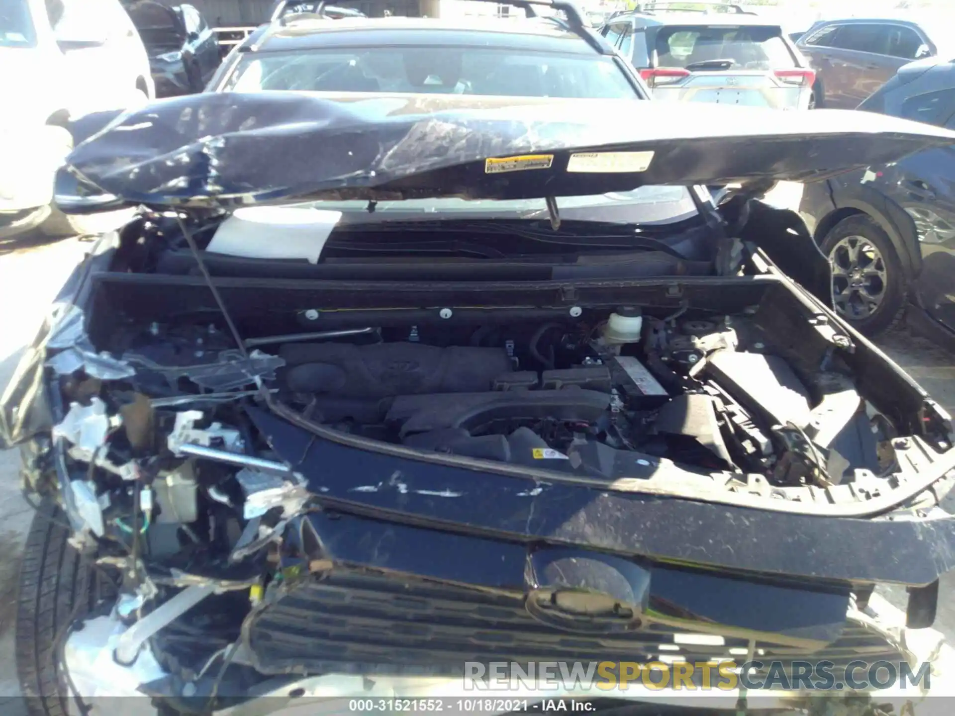 10 Photograph of a damaged car JTMW1RFV2KD509954 TOYOTA RAV4 2019