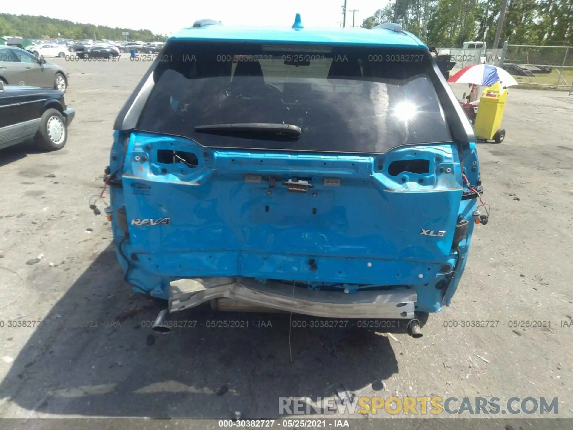 6 Фотография поврежденного автомобиля JTMW1RFV2KD511140 TOYOTA RAV4 2019