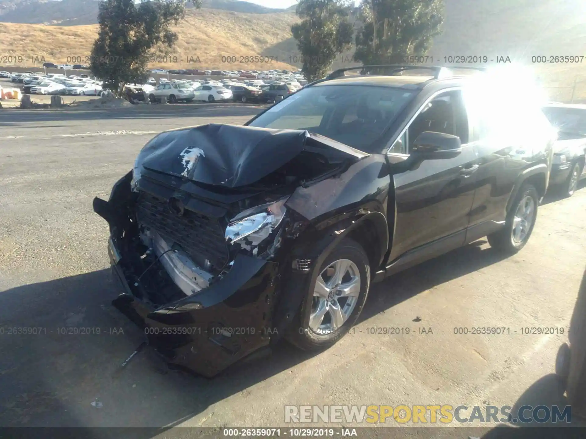 2 Photograph of a damaged car JTMW1RFV2KJ003526 TOYOTA RAV4 2019