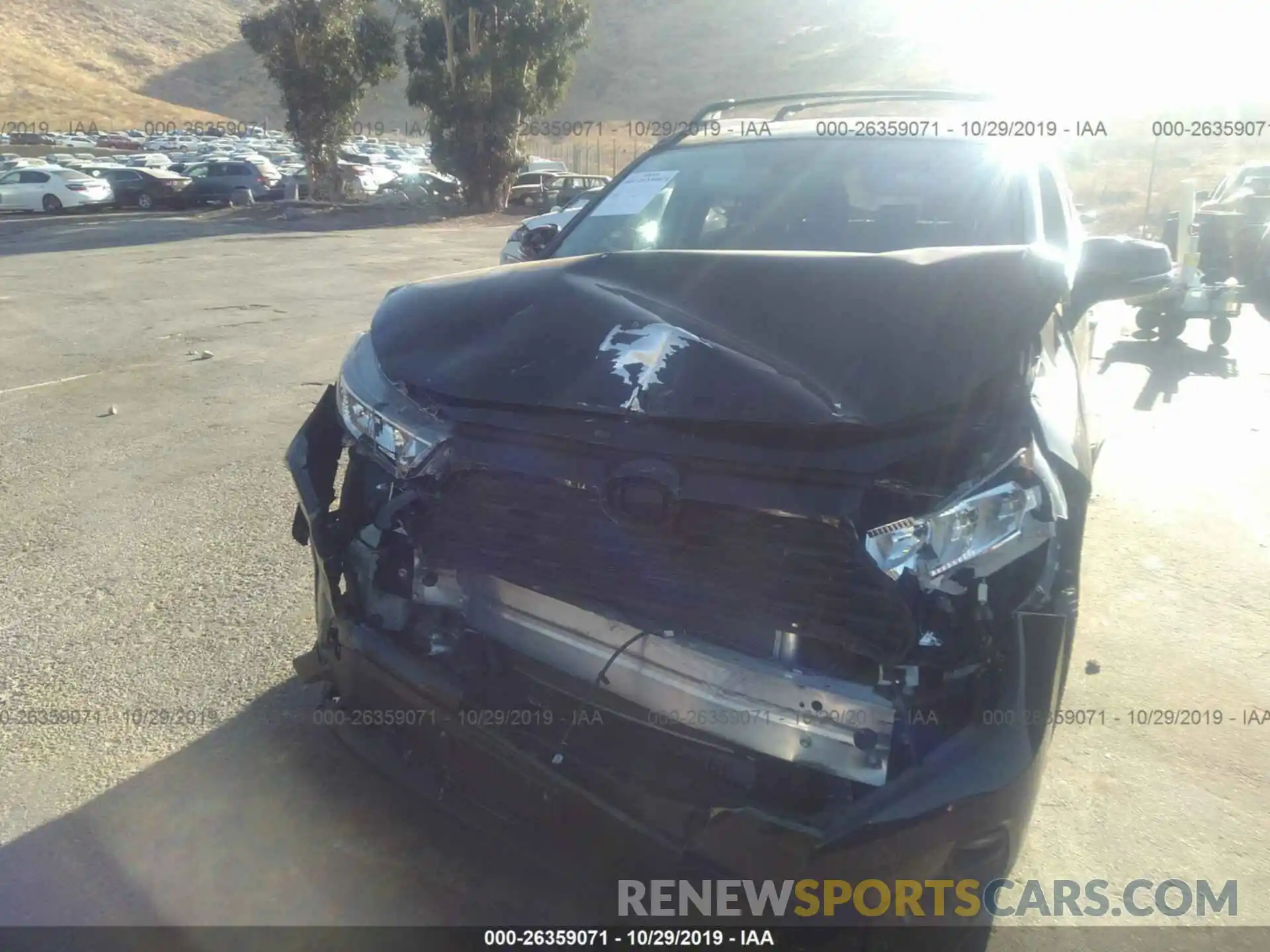 6 Photograph of a damaged car JTMW1RFV2KJ003526 TOYOTA RAV4 2019