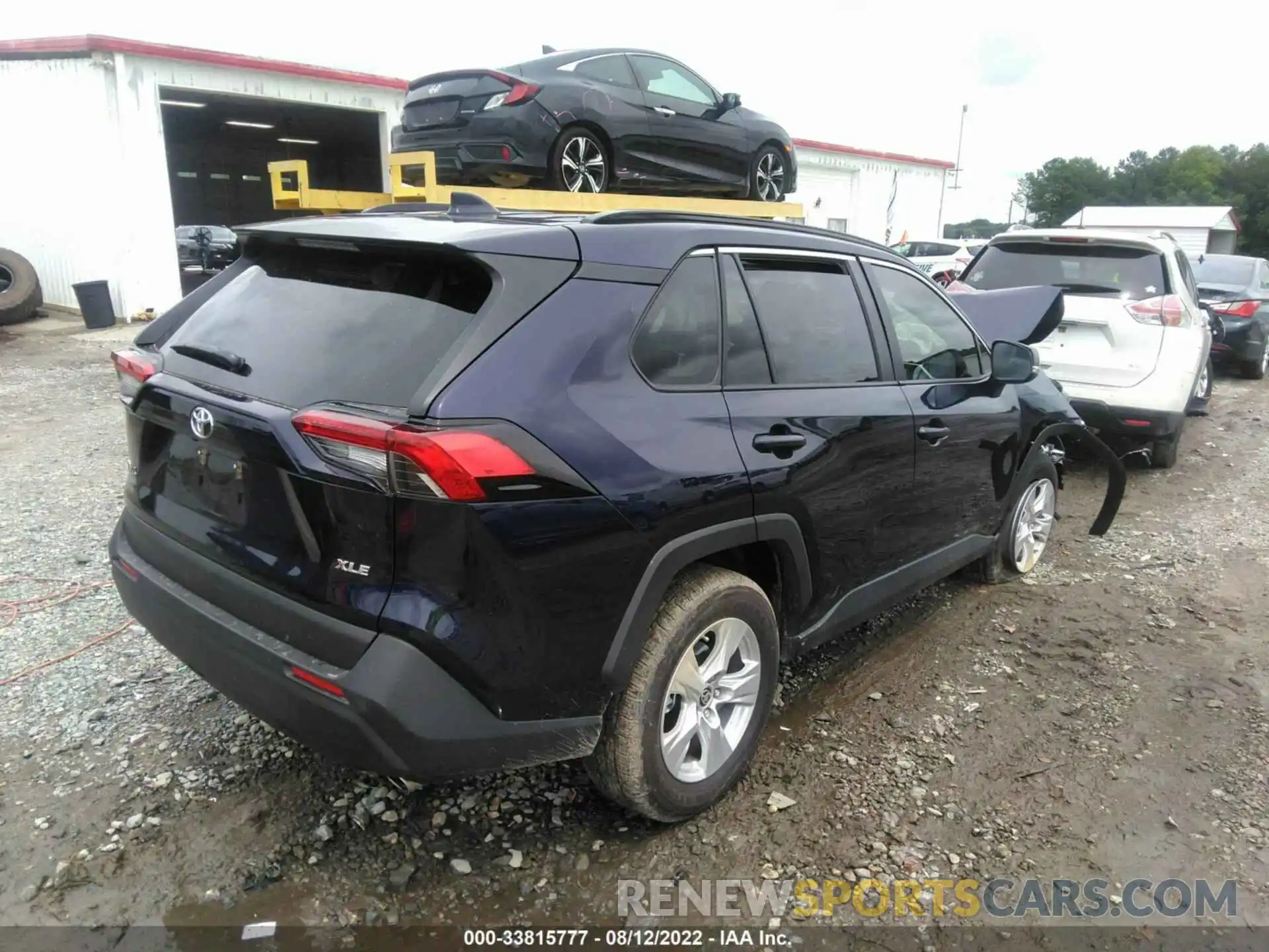 4 Фотография поврежденного автомобиля JTMW1RFV2KJ016809 TOYOTA RAV4 2019