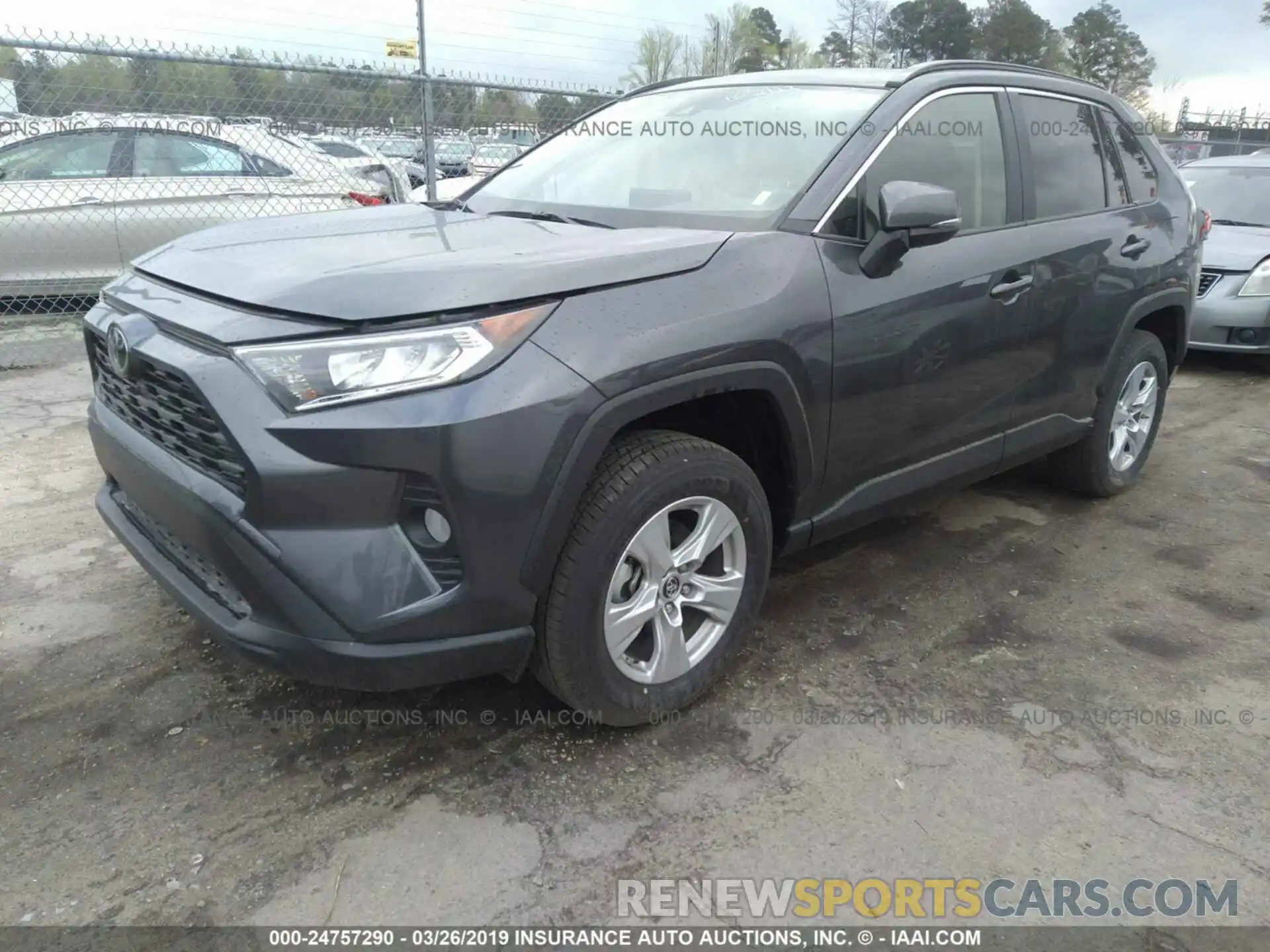 2 Фотография поврежденного автомобиля JTMW1RFV3KD002934 TOYOTA RAV4 2019