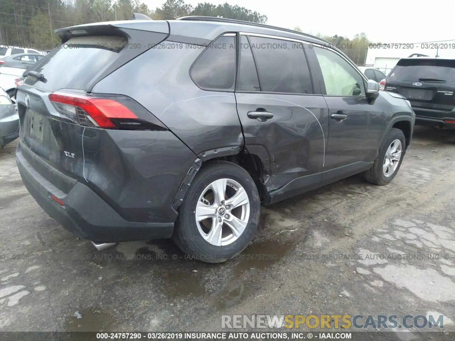 4 Photograph of a damaged car JTMW1RFV3KD002934 TOYOTA RAV4 2019