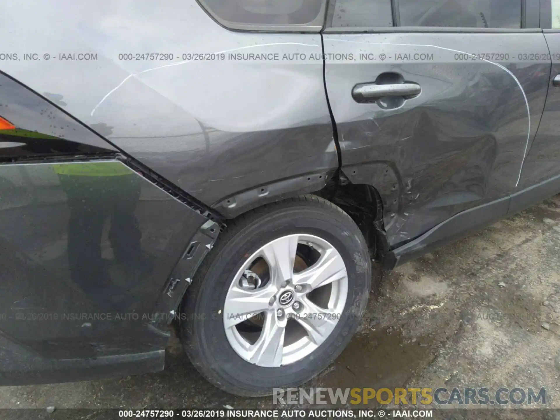 6 Photograph of a damaged car JTMW1RFV3KD002934 TOYOTA RAV4 2019