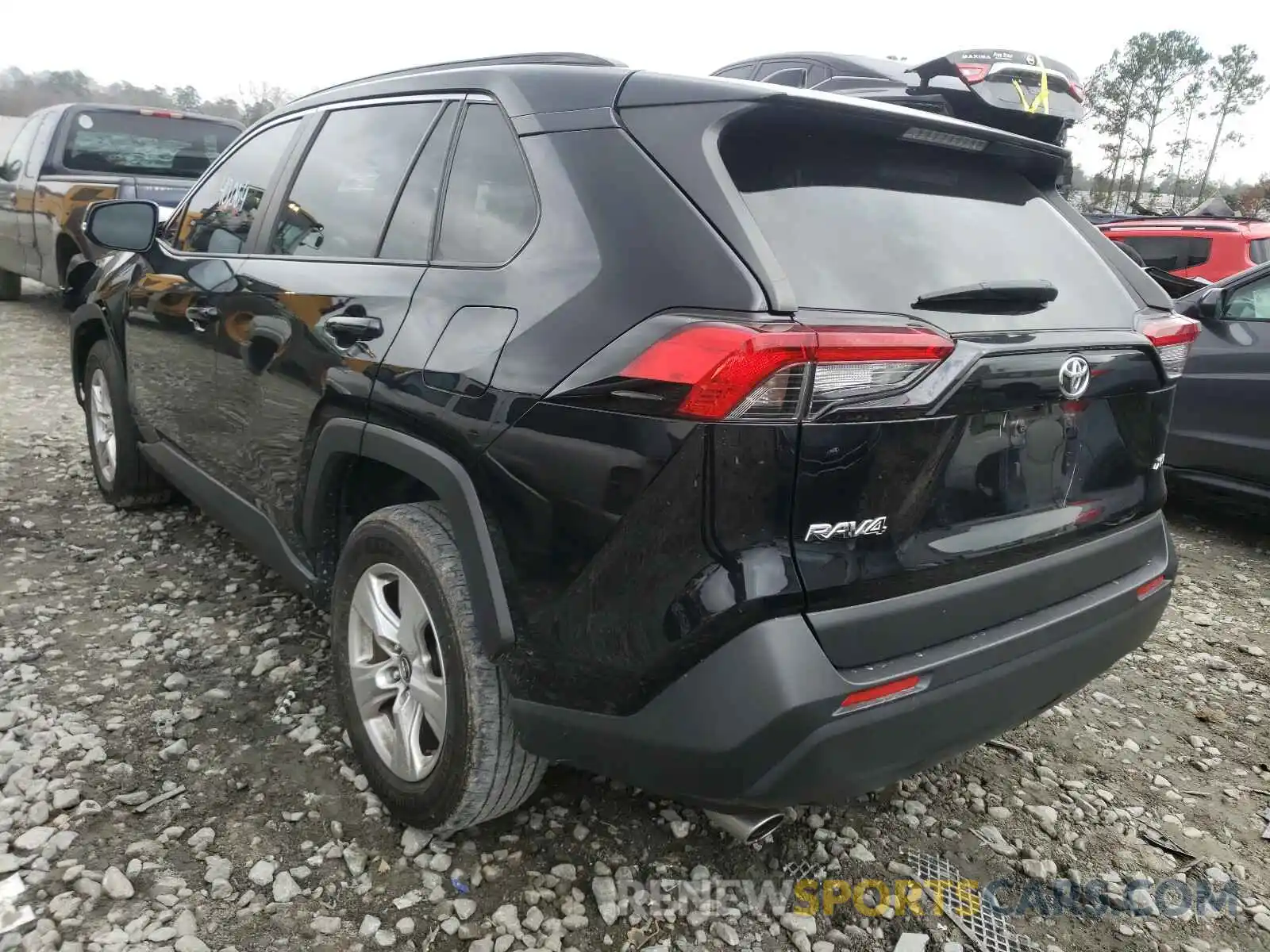 3 Фотография поврежденного автомобиля JTMW1RFV3KD005235 TOYOTA RAV4 2019