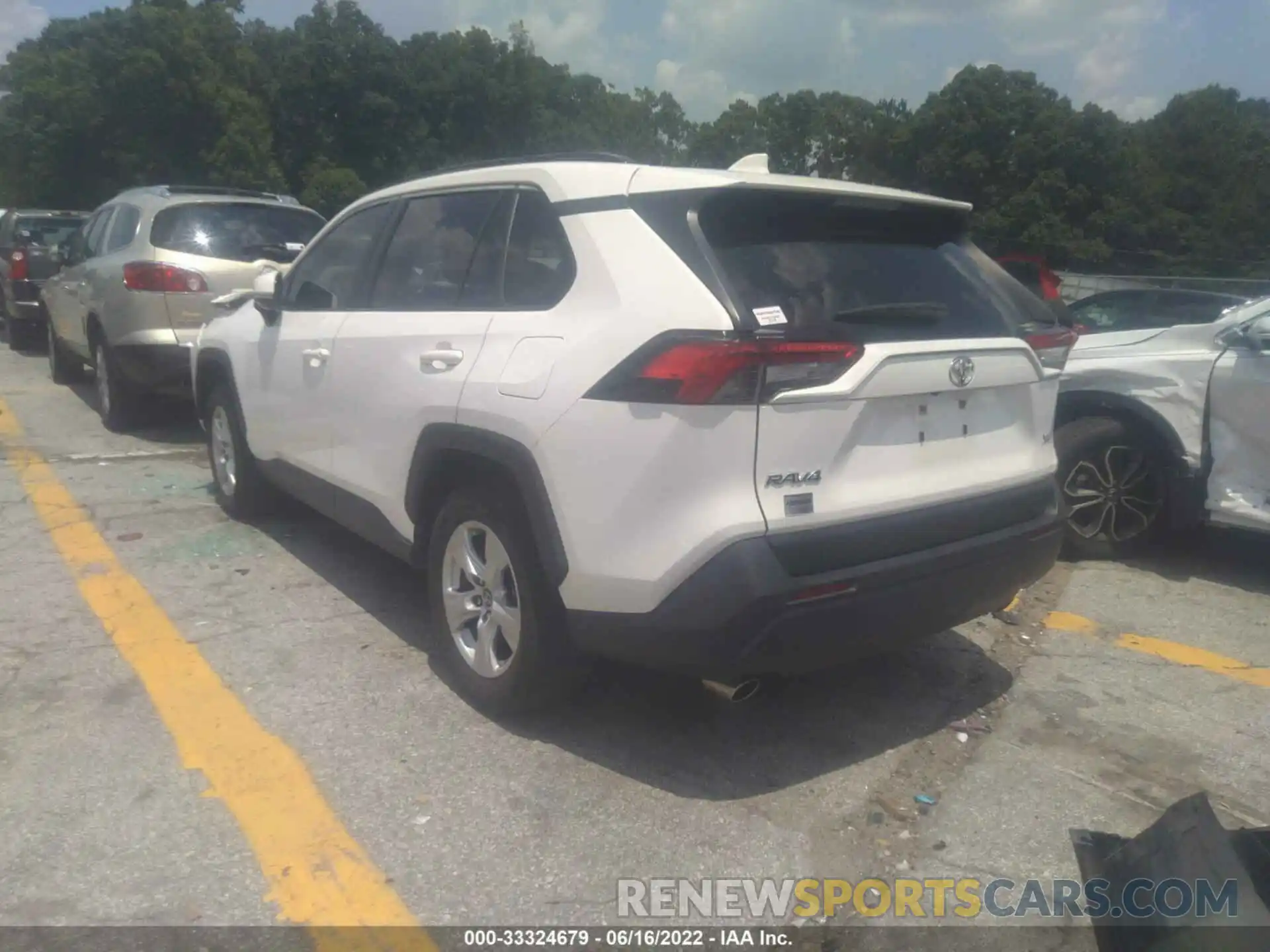 3 Photograph of a damaged car JTMW1RFV3KD010371 TOYOTA RAV4 2019