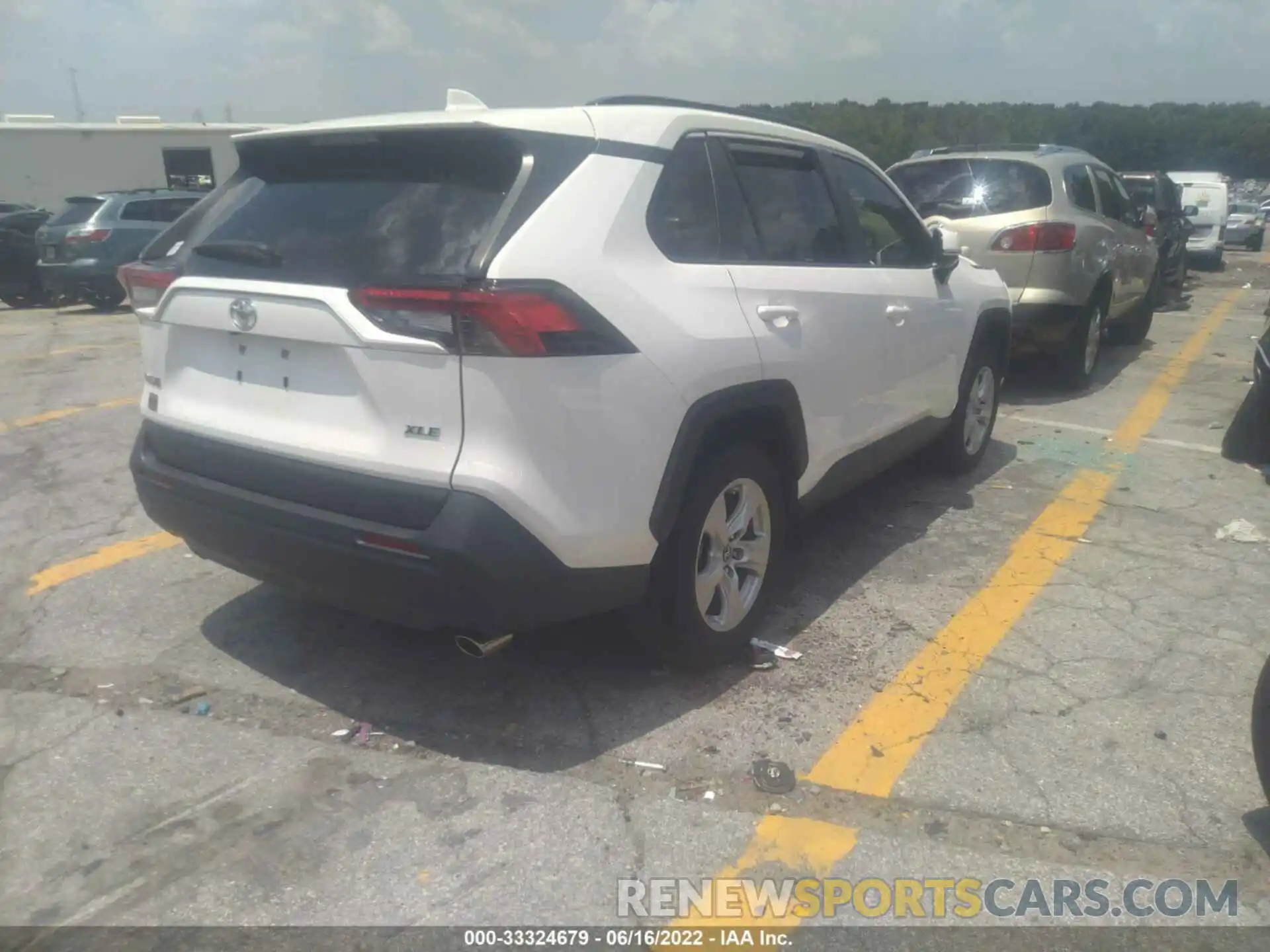 4 Photograph of a damaged car JTMW1RFV3KD010371 TOYOTA RAV4 2019