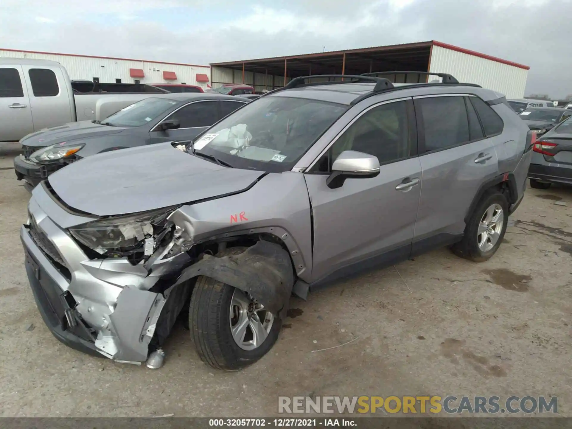 2 Photograph of a damaged car JTMW1RFV3KD010984 TOYOTA RAV4 2019