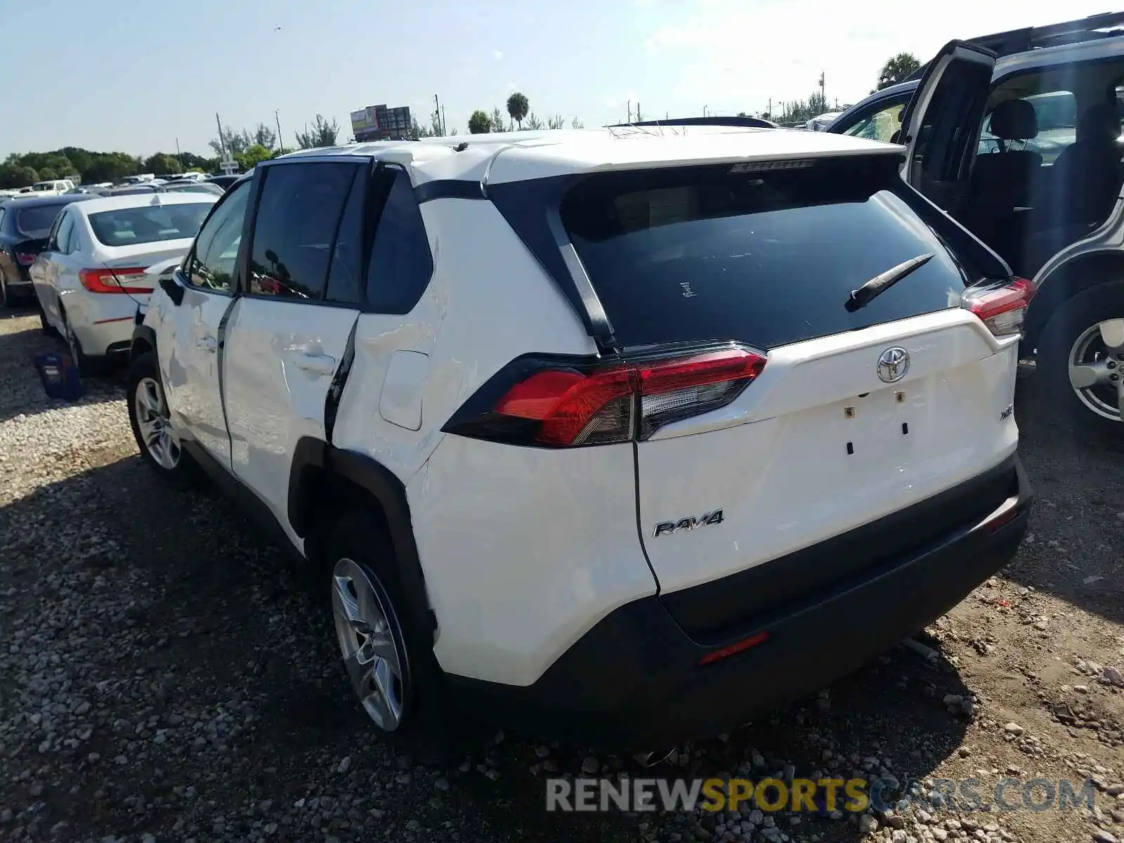 3 Photograph of a damaged car JTMW1RFV3KD011908 TOYOTA RAV4 2019