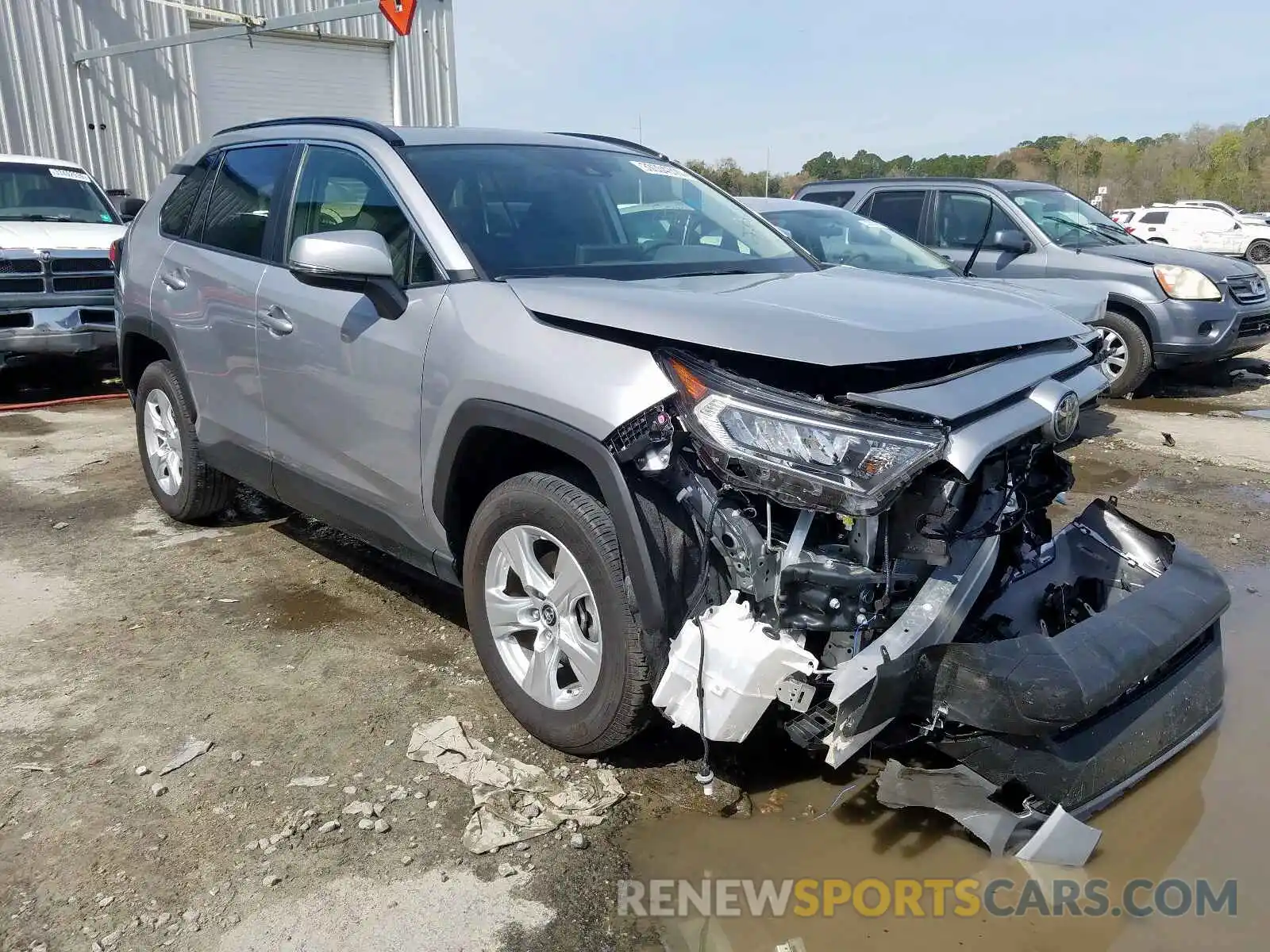 1 Фотография поврежденного автомобиля JTMW1RFV3KD012265 TOYOTA RAV4 2019