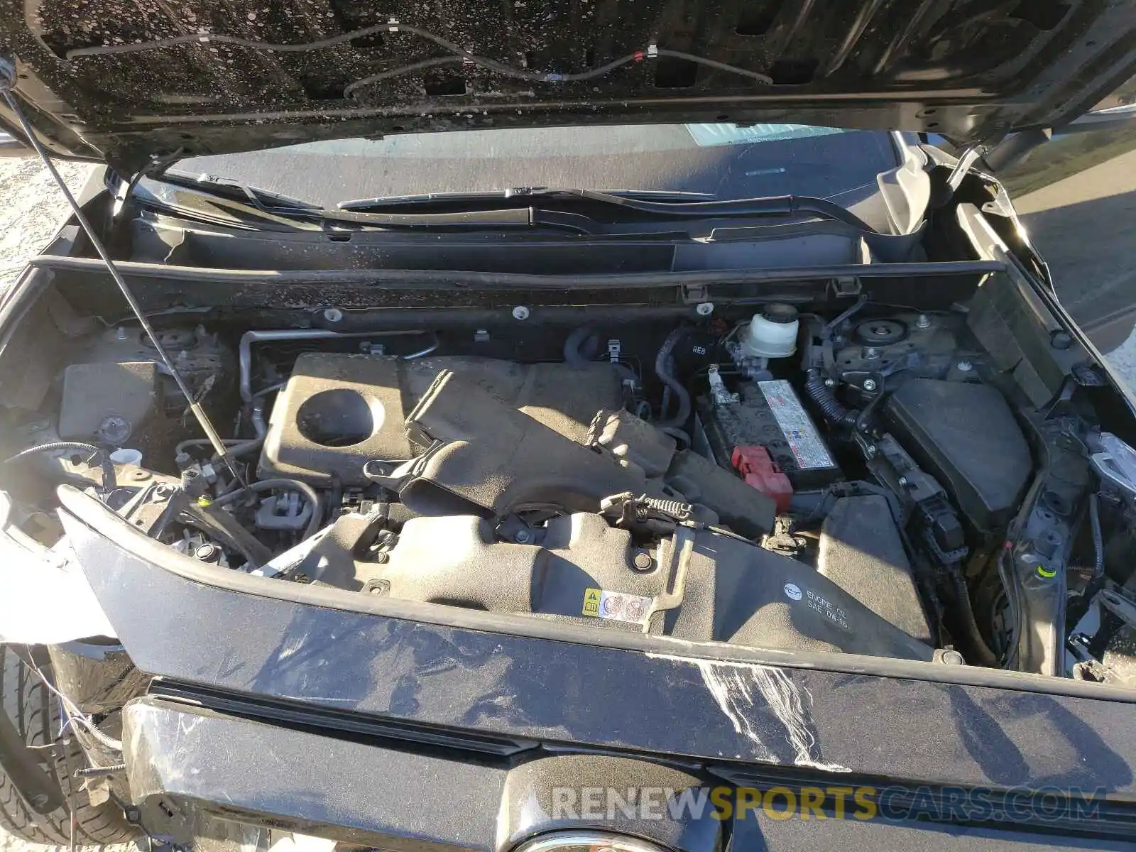 7 Photograph of a damaged car JTMW1RFV3KD012489 TOYOTA RAV4 2019