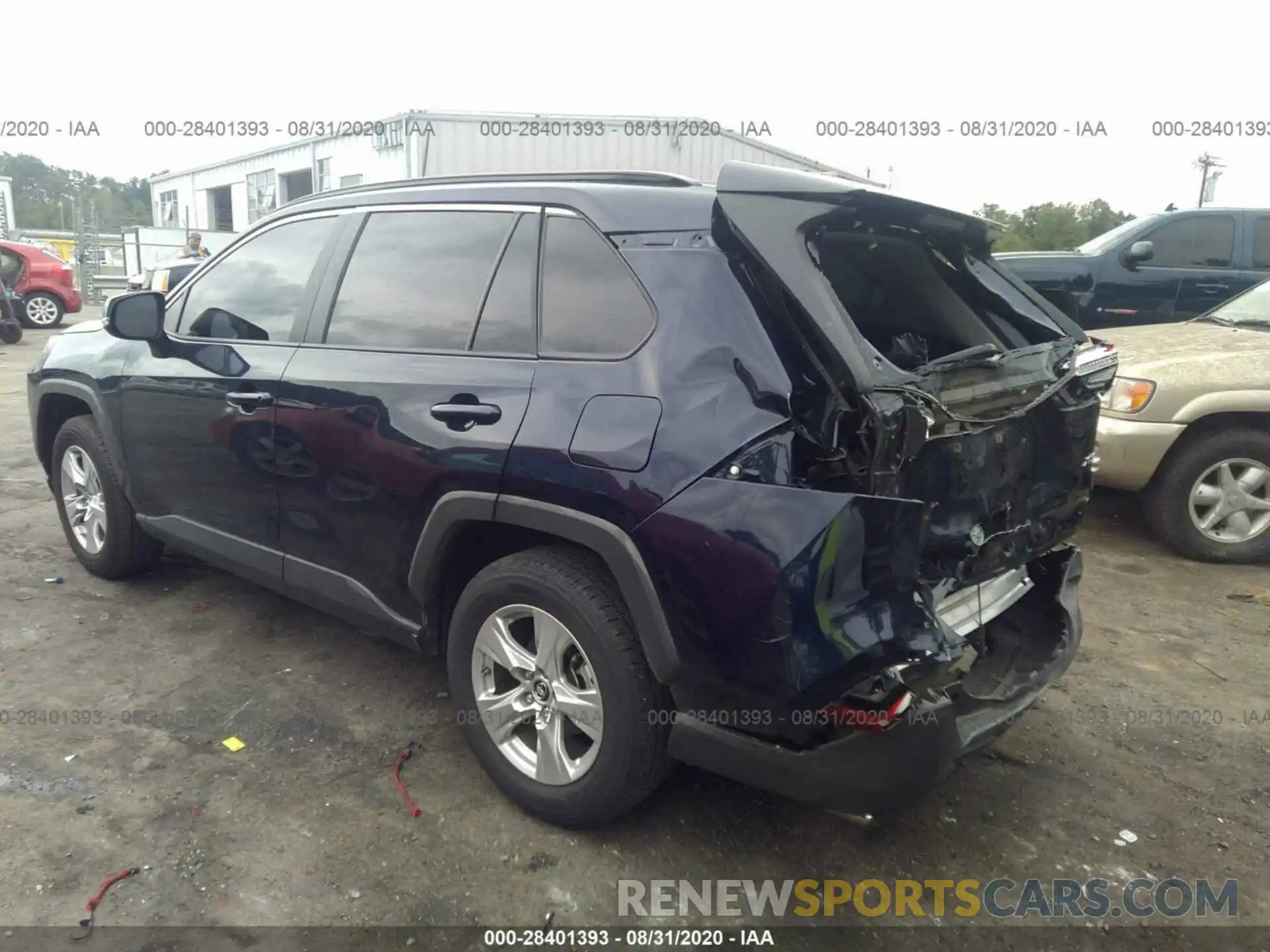 3 Фотография поврежденного автомобиля JTMW1RFV3KD014047 TOYOTA RAV4 2019