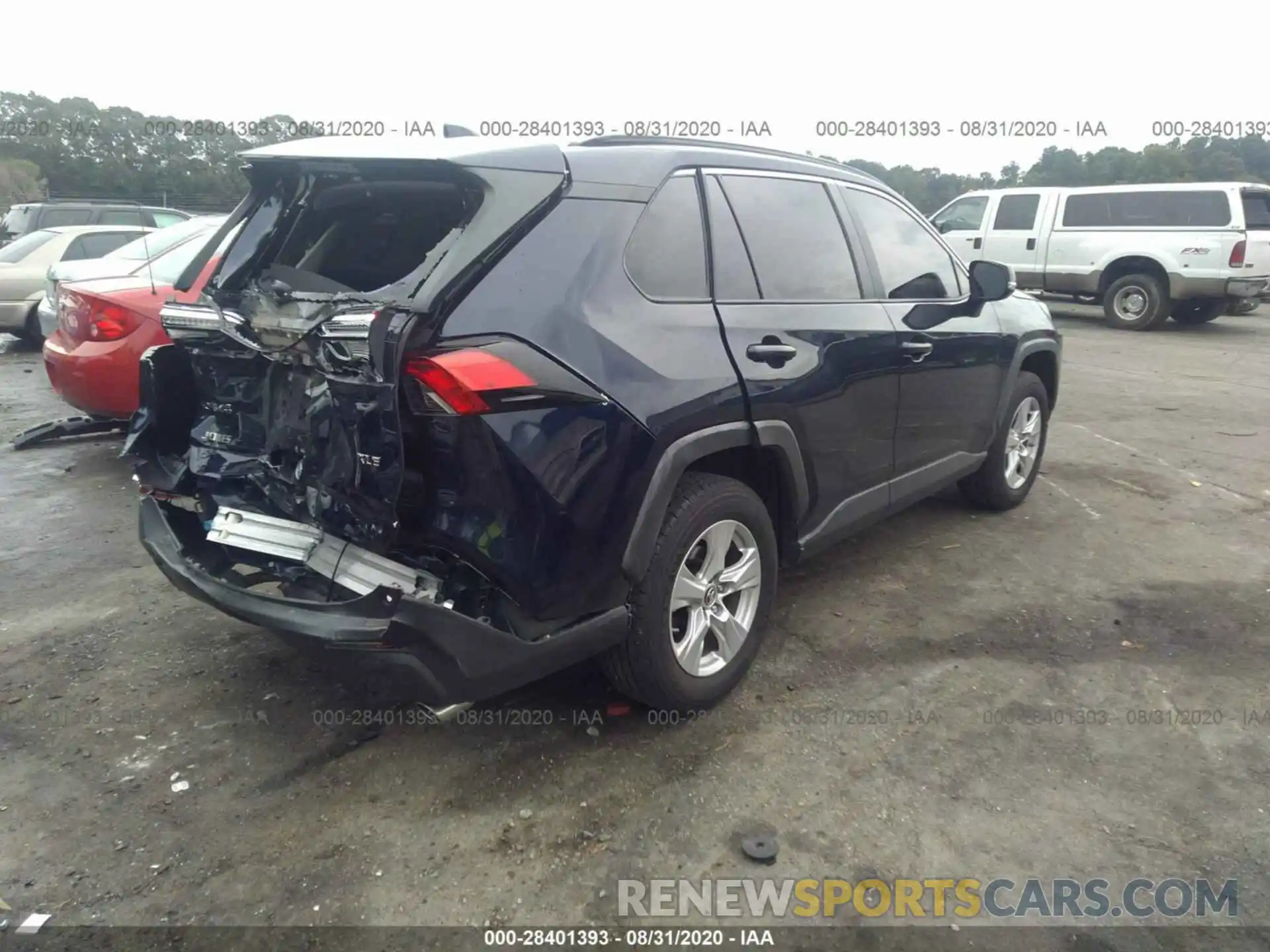 4 Фотография поврежденного автомобиля JTMW1RFV3KD014047 TOYOTA RAV4 2019