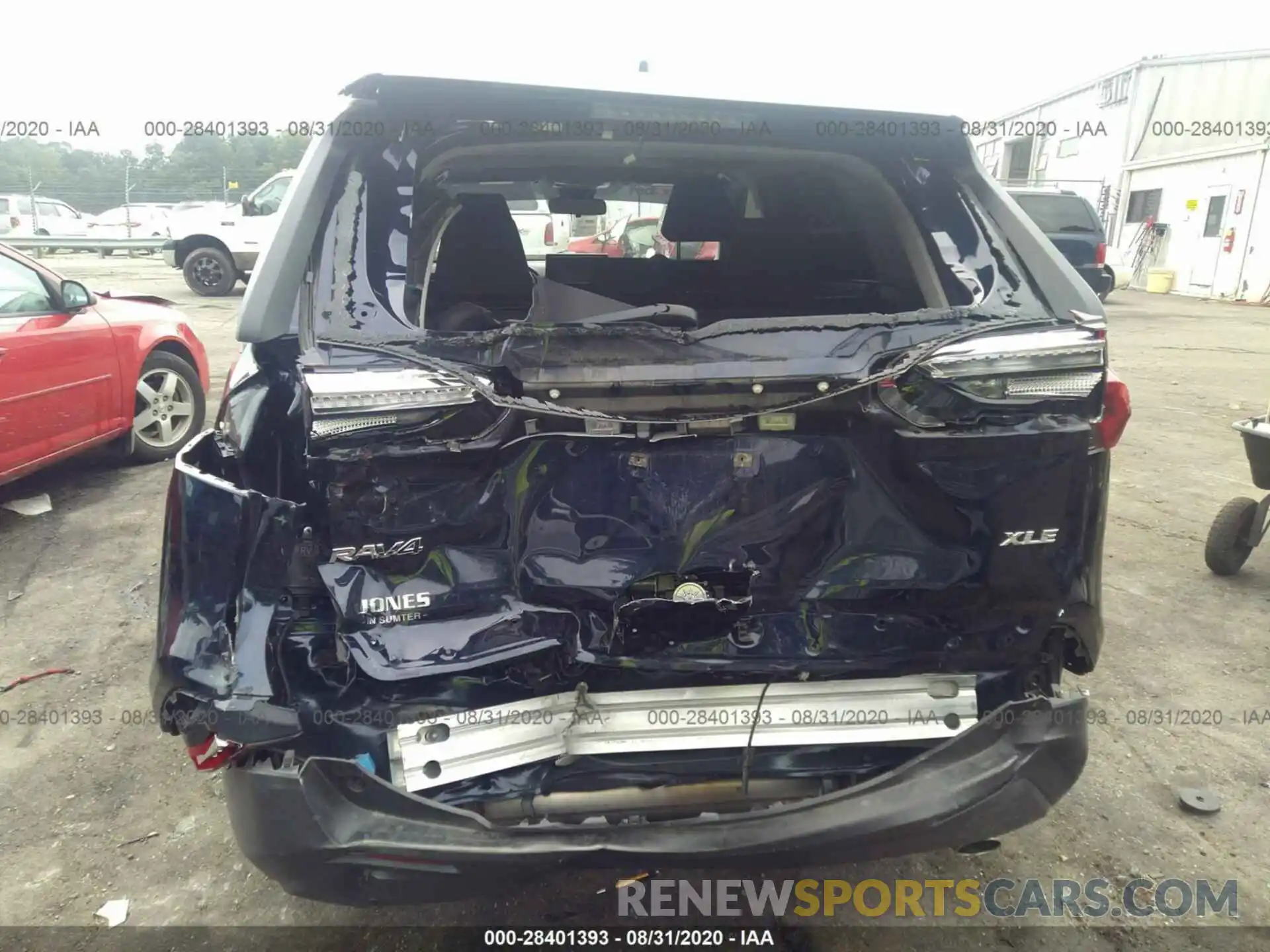 6 Photograph of a damaged car JTMW1RFV3KD014047 TOYOTA RAV4 2019