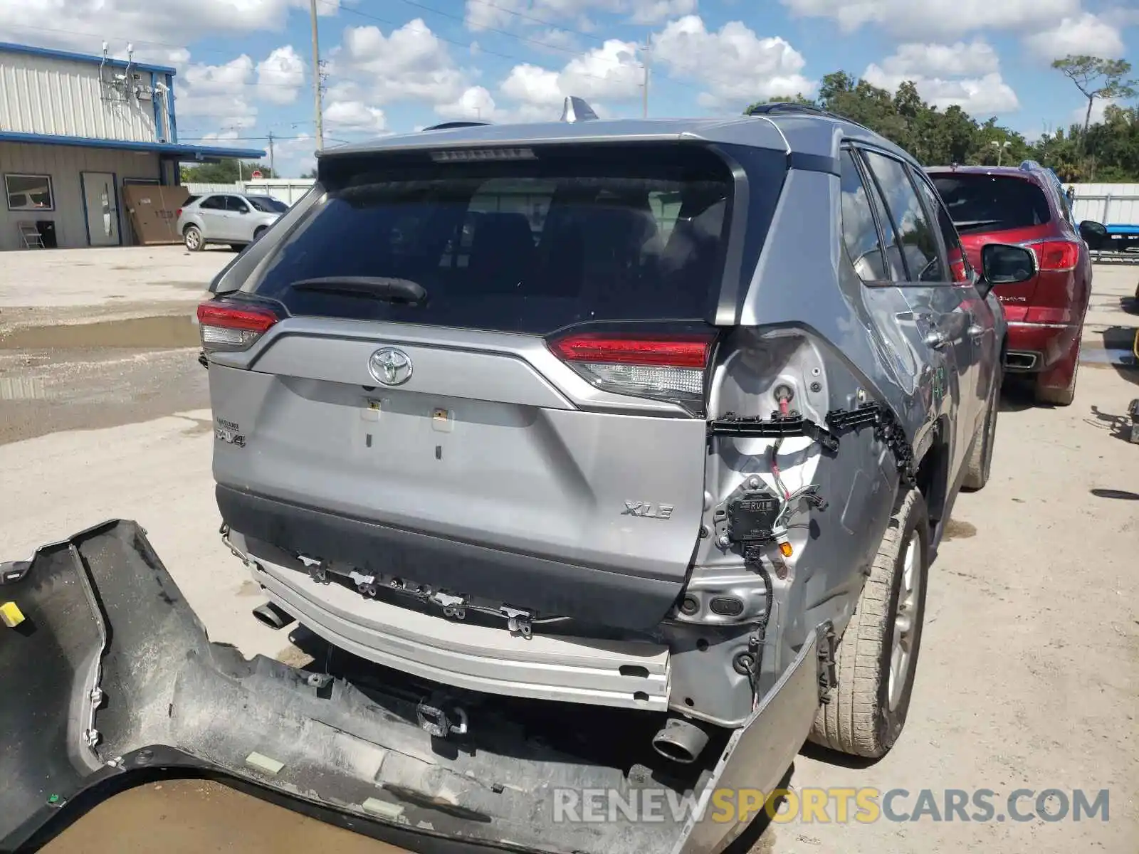 9 Photograph of a damaged car JTMW1RFV3KD014050 TOYOTA RAV4 2019