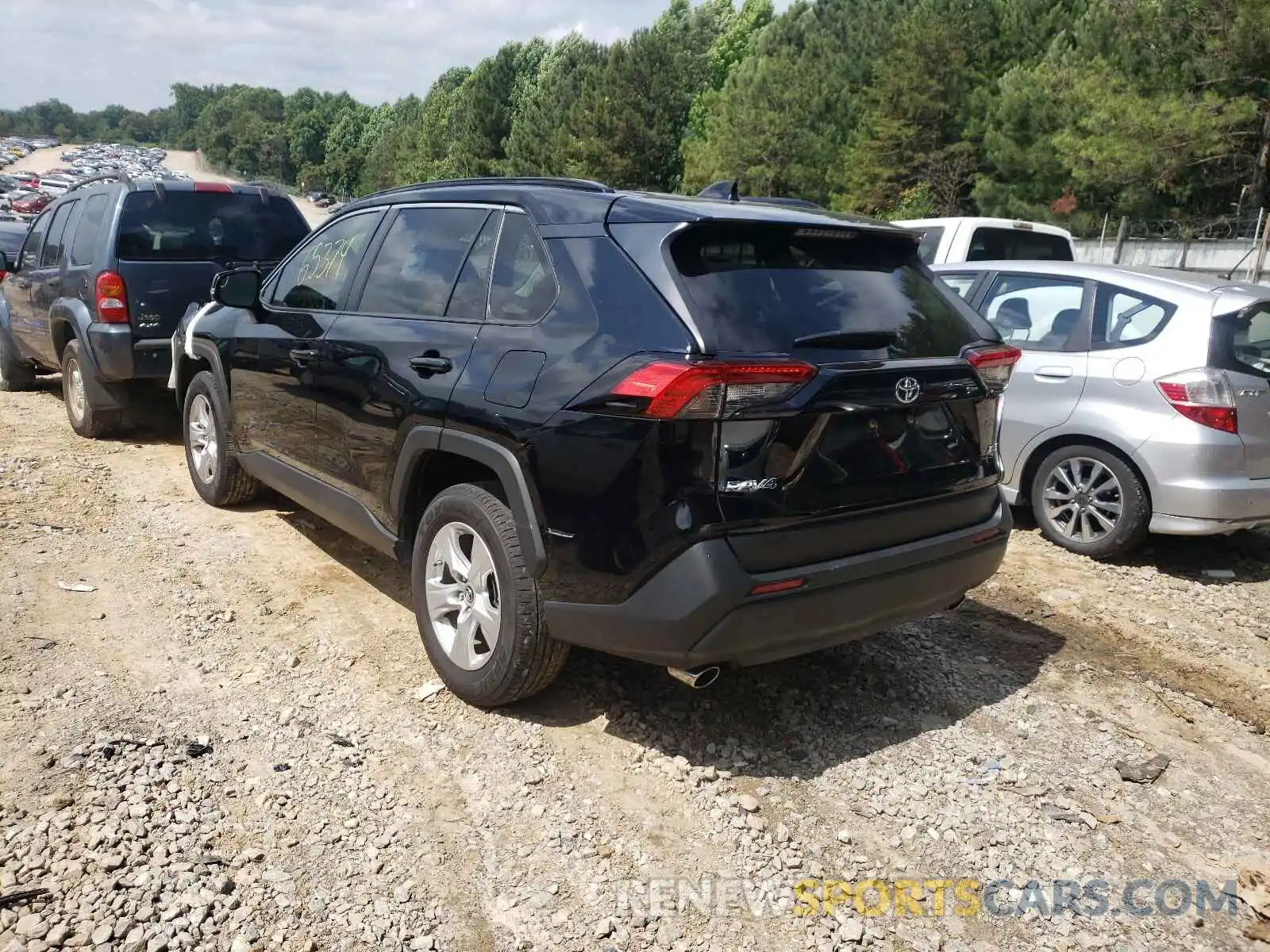 3 Photograph of a damaged car JTMW1RFV3KD015490 TOYOTA RAV4 2019