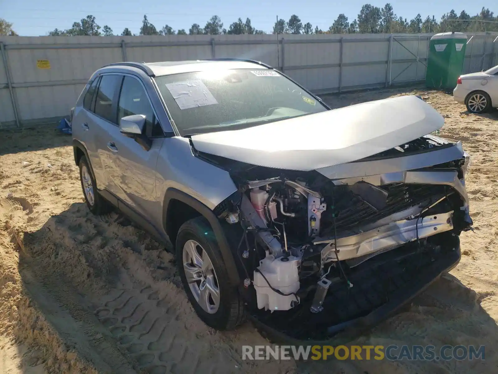 1 Photograph of a damaged car JTMW1RFV3KD021113 TOYOTA RAV4 2019