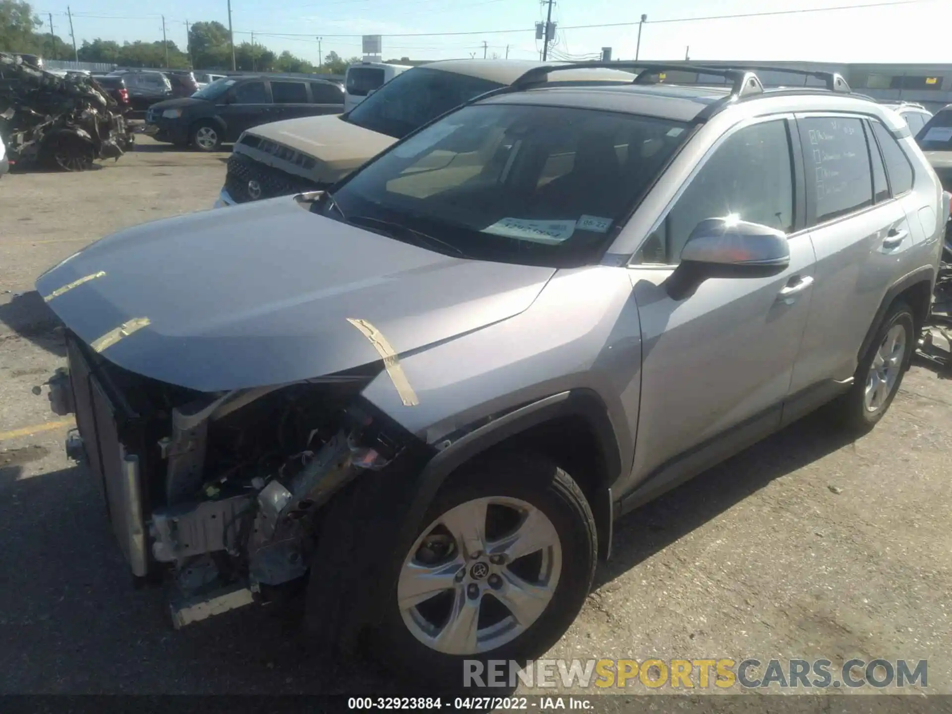 2 Photograph of a damaged car JTMW1RFV3KD024240 TOYOTA RAV4 2019