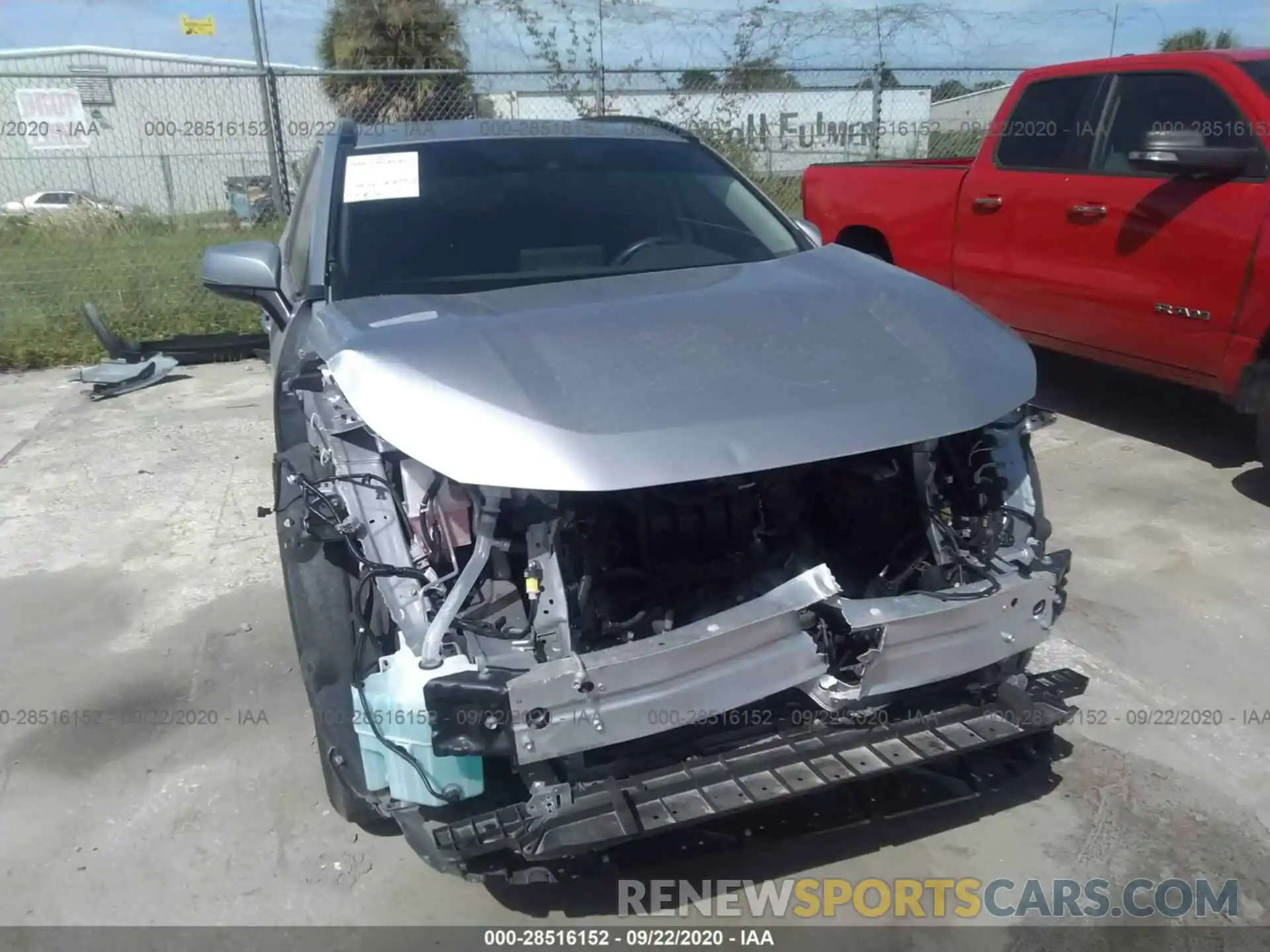 6 Photograph of a damaged car JTMW1RFV3KD024903 TOYOTA RAV4 2019