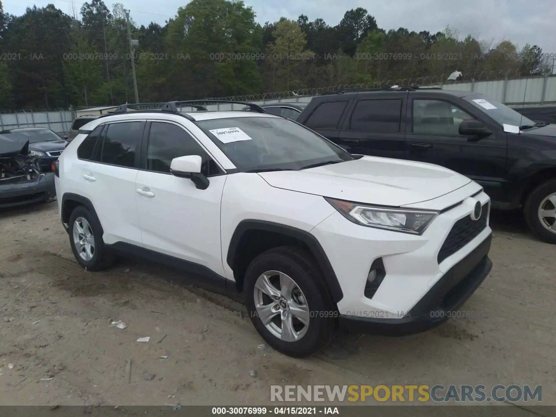 1 Photograph of a damaged car JTMW1RFV3KD031267 TOYOTA RAV4 2019