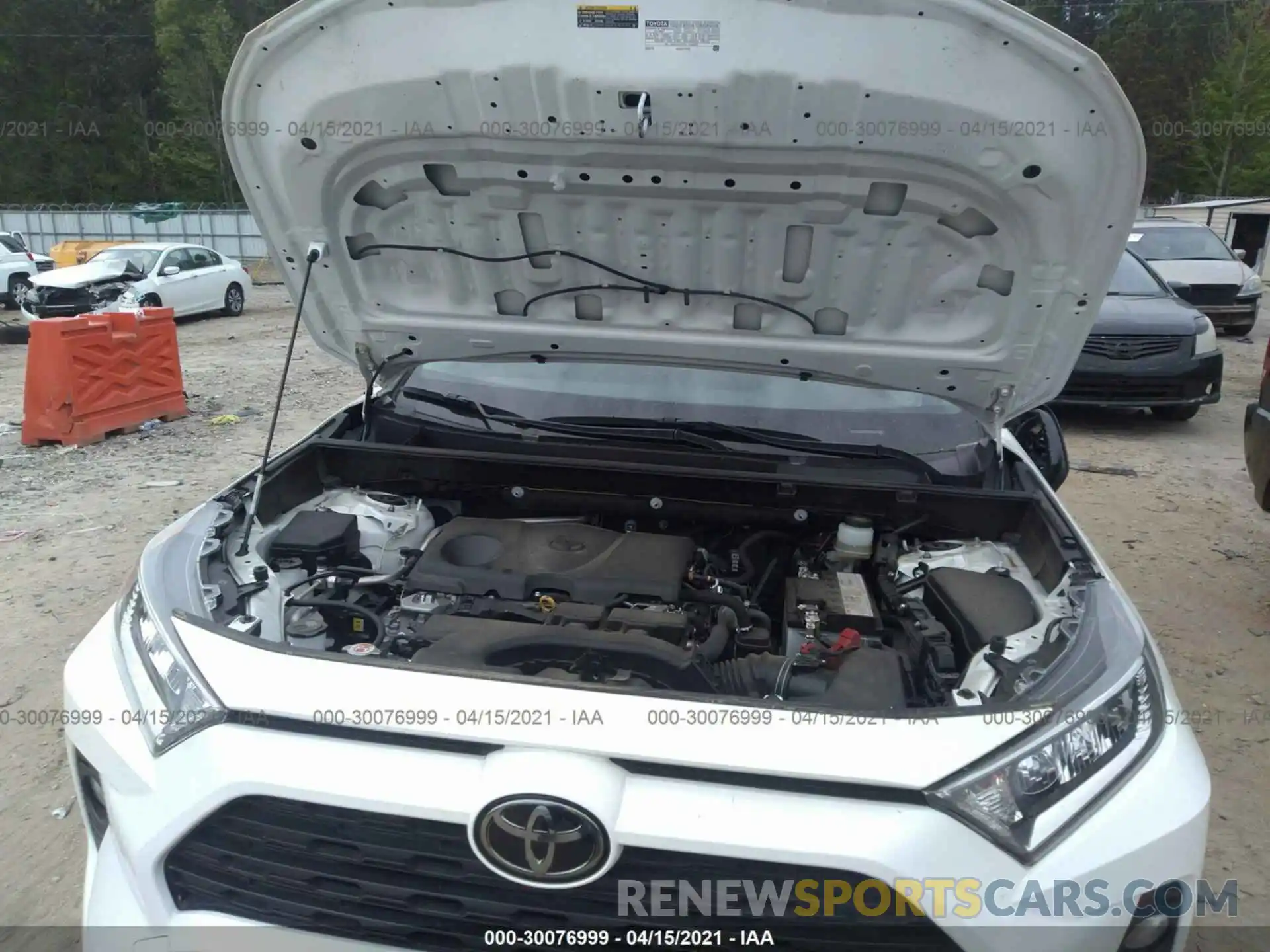 10 Photograph of a damaged car JTMW1RFV3KD031267 TOYOTA RAV4 2019