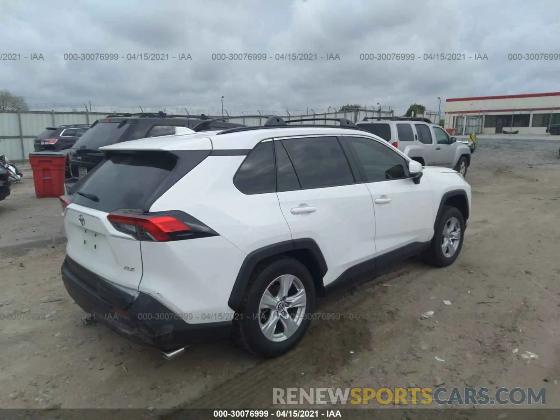 4 Photograph of a damaged car JTMW1RFV3KD031267 TOYOTA RAV4 2019