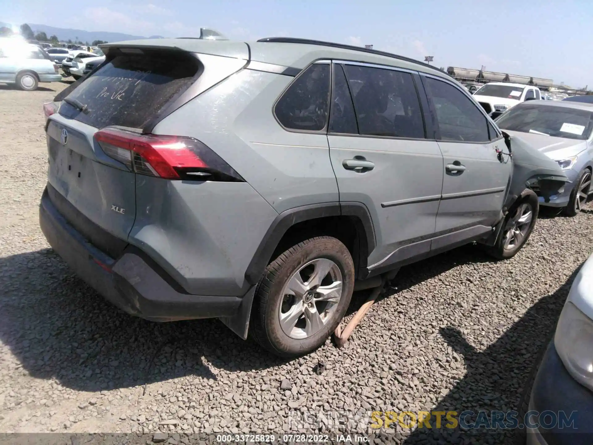 4 Фотография поврежденного автомобиля JTMW1RFV3KD031480 TOYOTA RAV4 2019