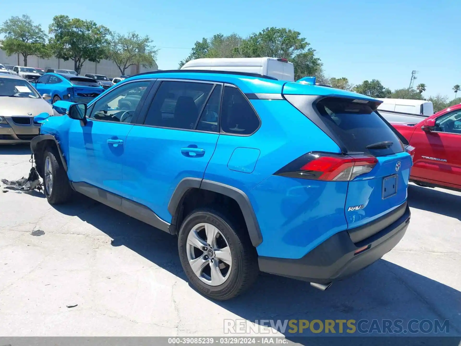 3 Photograph of a damaged car JTMW1RFV3KD031625 TOYOTA RAV4 2019