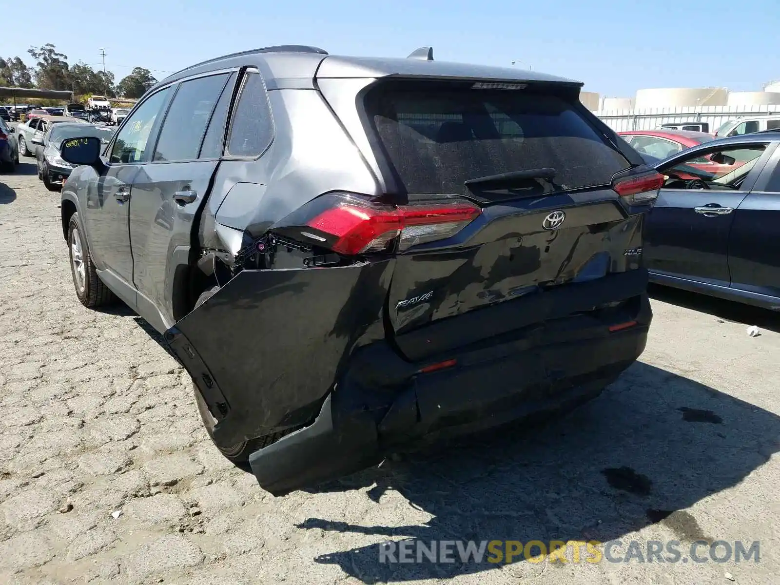 3 Фотография поврежденного автомобиля JTMW1RFV3KD032189 TOYOTA RAV4 2019