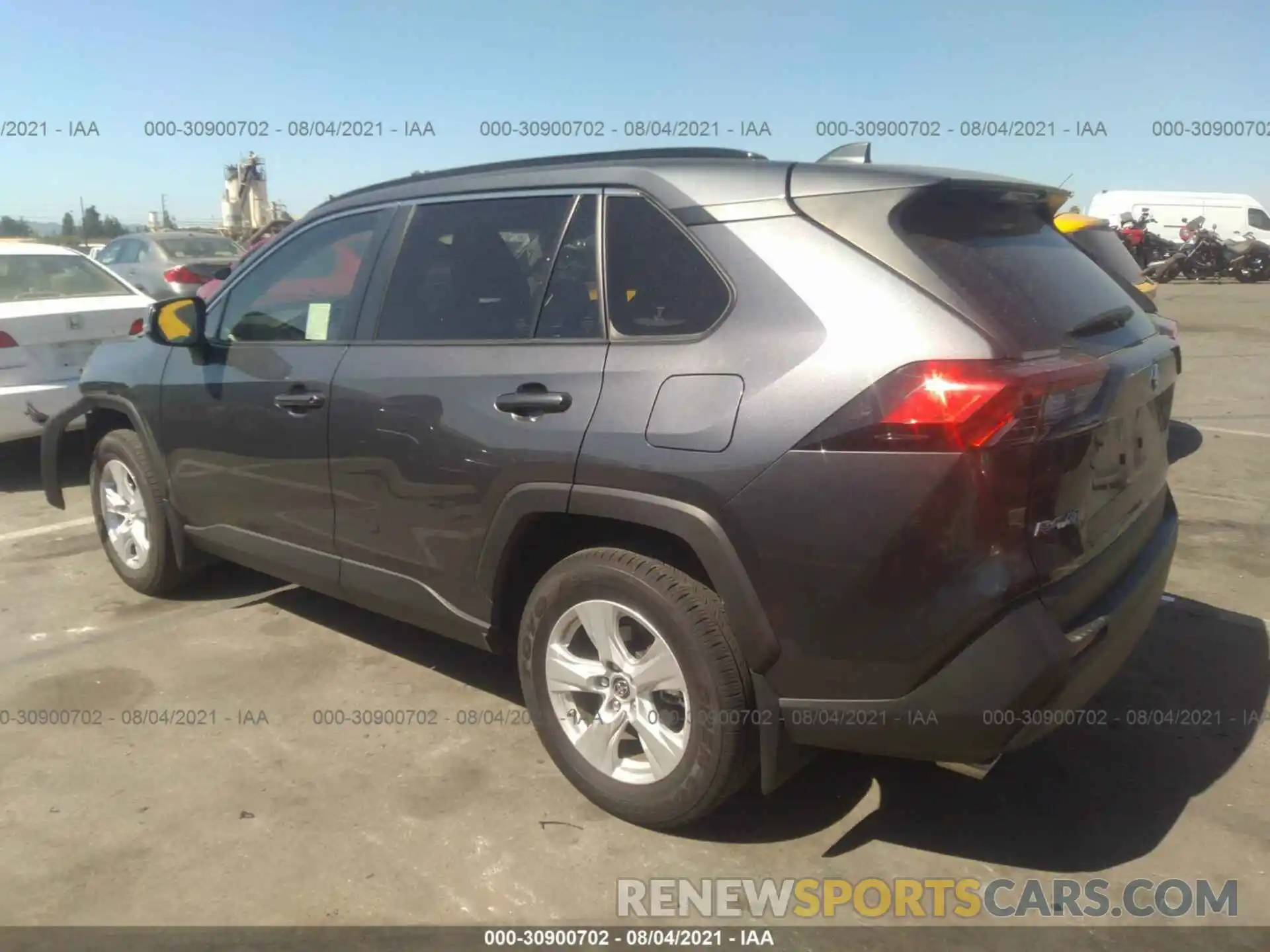 3 Photograph of a damaged car JTMW1RFV3KD032709 TOYOTA RAV4 2019