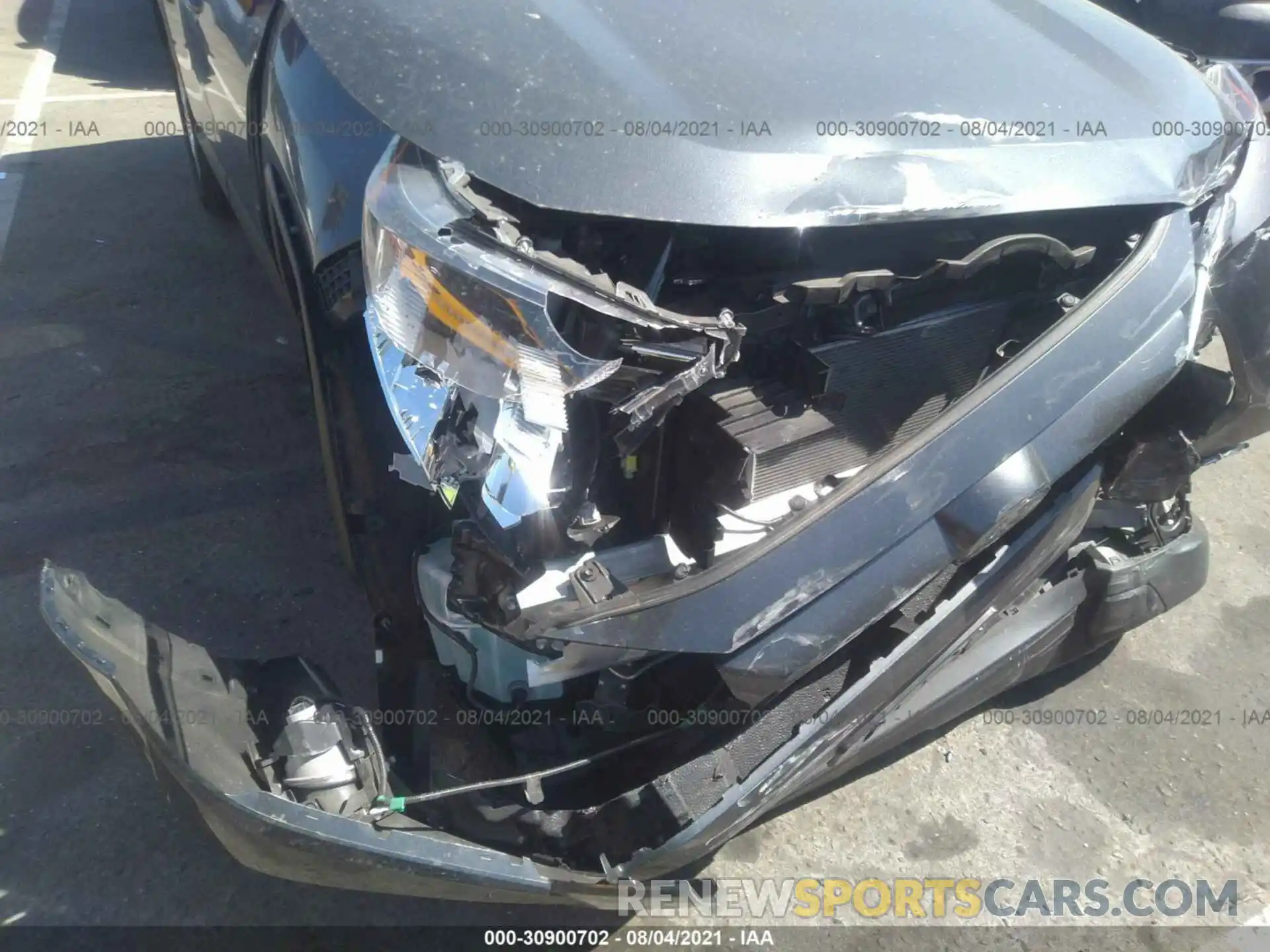 6 Photograph of a damaged car JTMW1RFV3KD032709 TOYOTA RAV4 2019