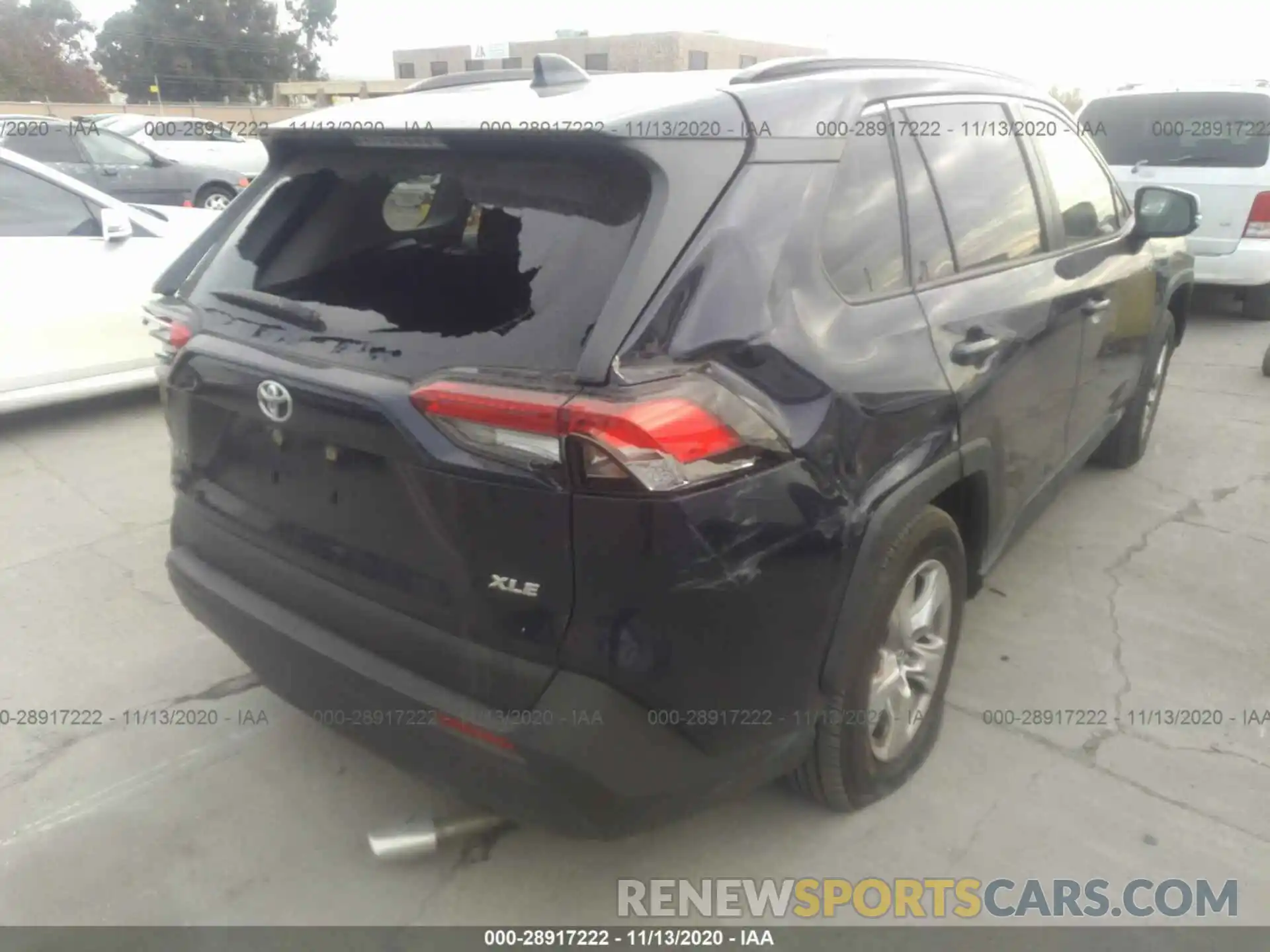 4 Photograph of a damaged car JTMW1RFV3KD033052 TOYOTA RAV4 2019