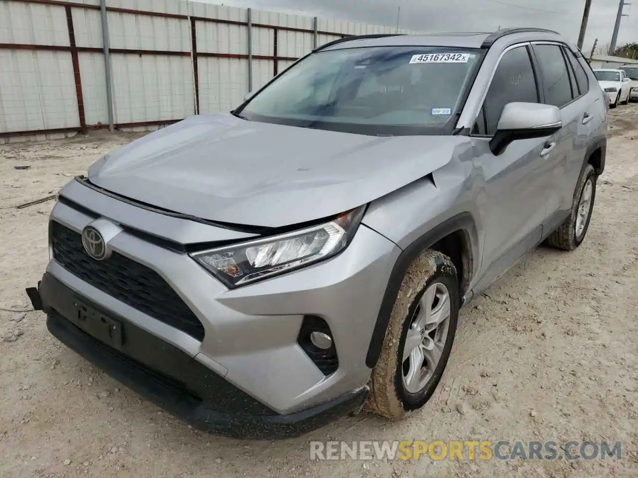 2 Photograph of a damaged car JTMW1RFV3KD033441 TOYOTA RAV4 2019