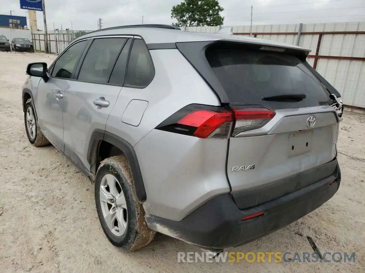 3 Photograph of a damaged car JTMW1RFV3KD033441 TOYOTA RAV4 2019