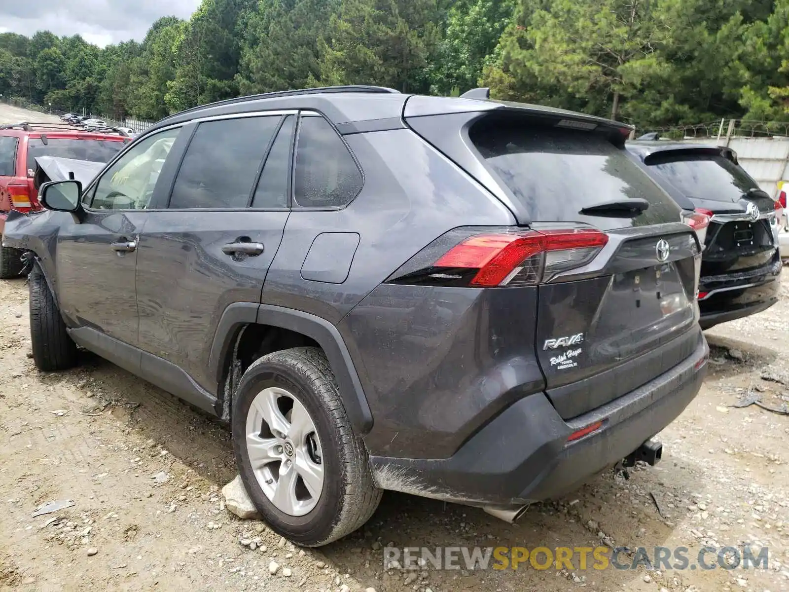 3 Photograph of a damaged car JTMW1RFV3KD041880 TOYOTA RAV4 2019