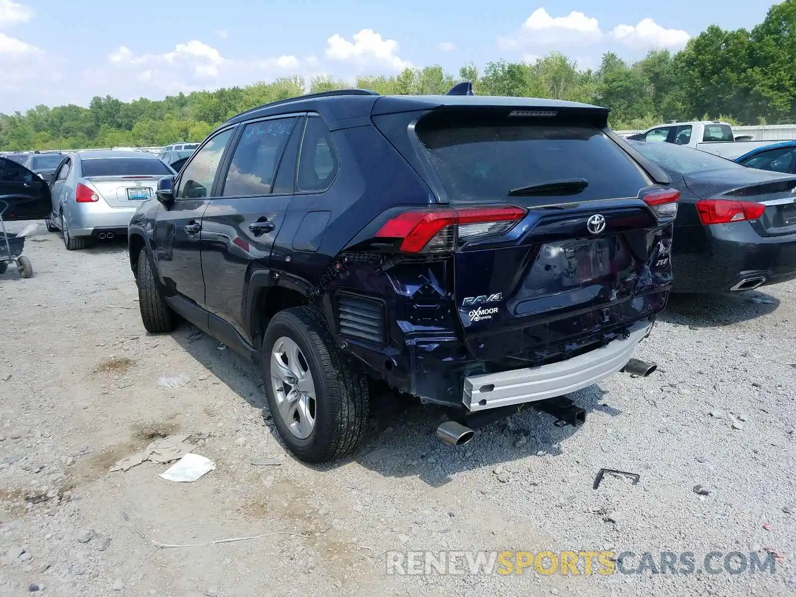 3 Photograph of a damaged car JTMW1RFV3KD502446 TOYOTA RAV4 2019