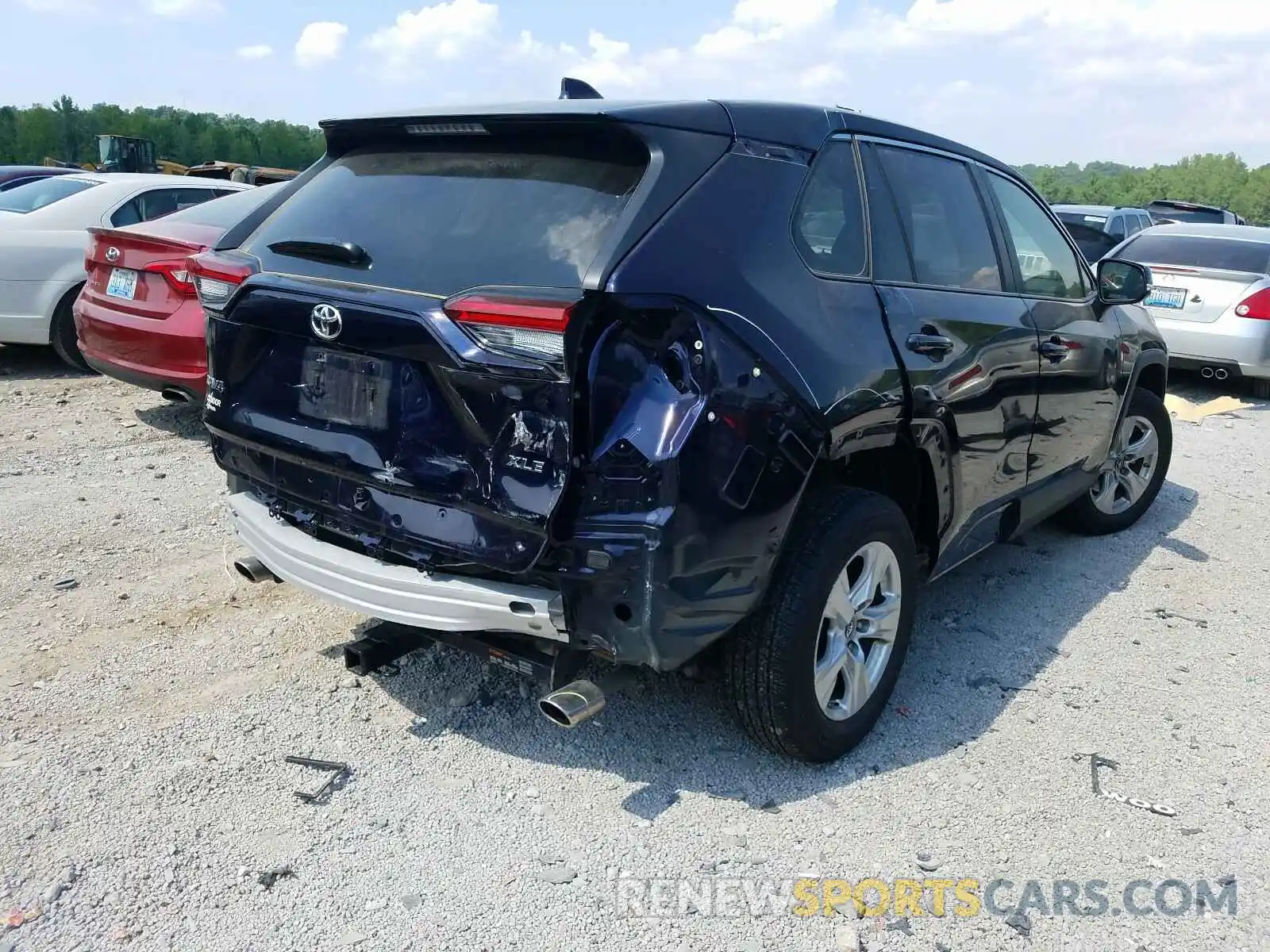 4 Photograph of a damaged car JTMW1RFV3KD502446 TOYOTA RAV4 2019