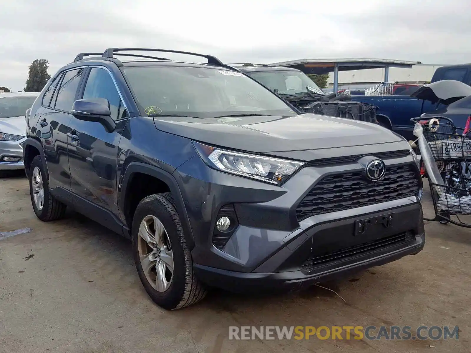 1 Фотография поврежденного автомобиля JTMW1RFV3KD503158 TOYOTA RAV4 2019