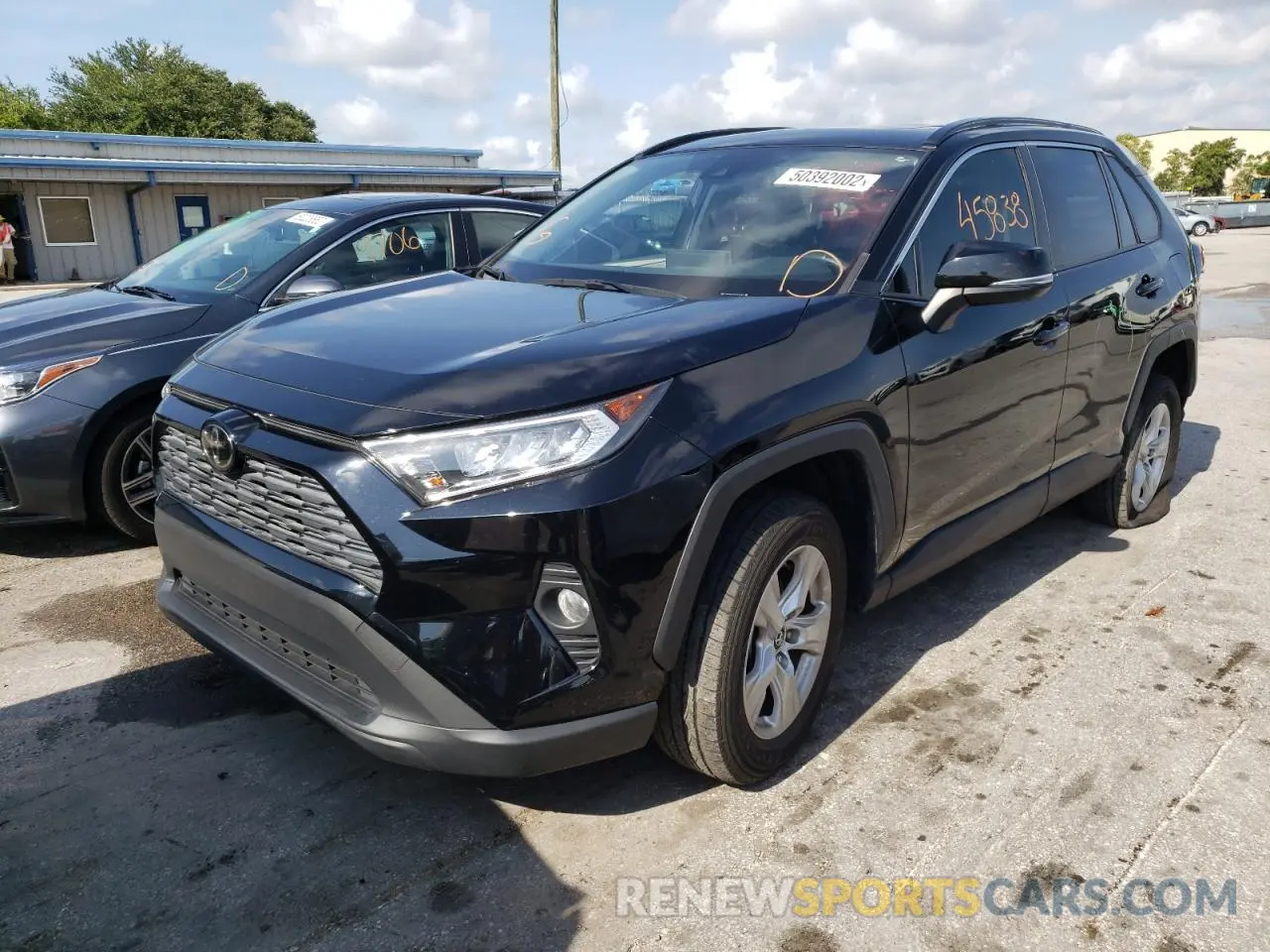 2 Photograph of a damaged car JTMW1RFV3KD503306 TOYOTA RAV4 2019