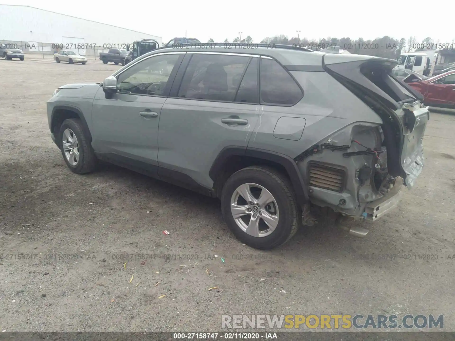 3 Photograph of a damaged car JTMW1RFV3KD504312 TOYOTA RAV4 2019