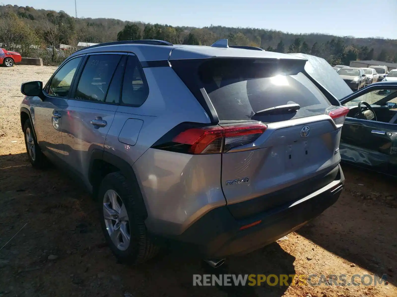 3 Photograph of a damaged car JTMW1RFV3KD505265 TOYOTA RAV4 2019