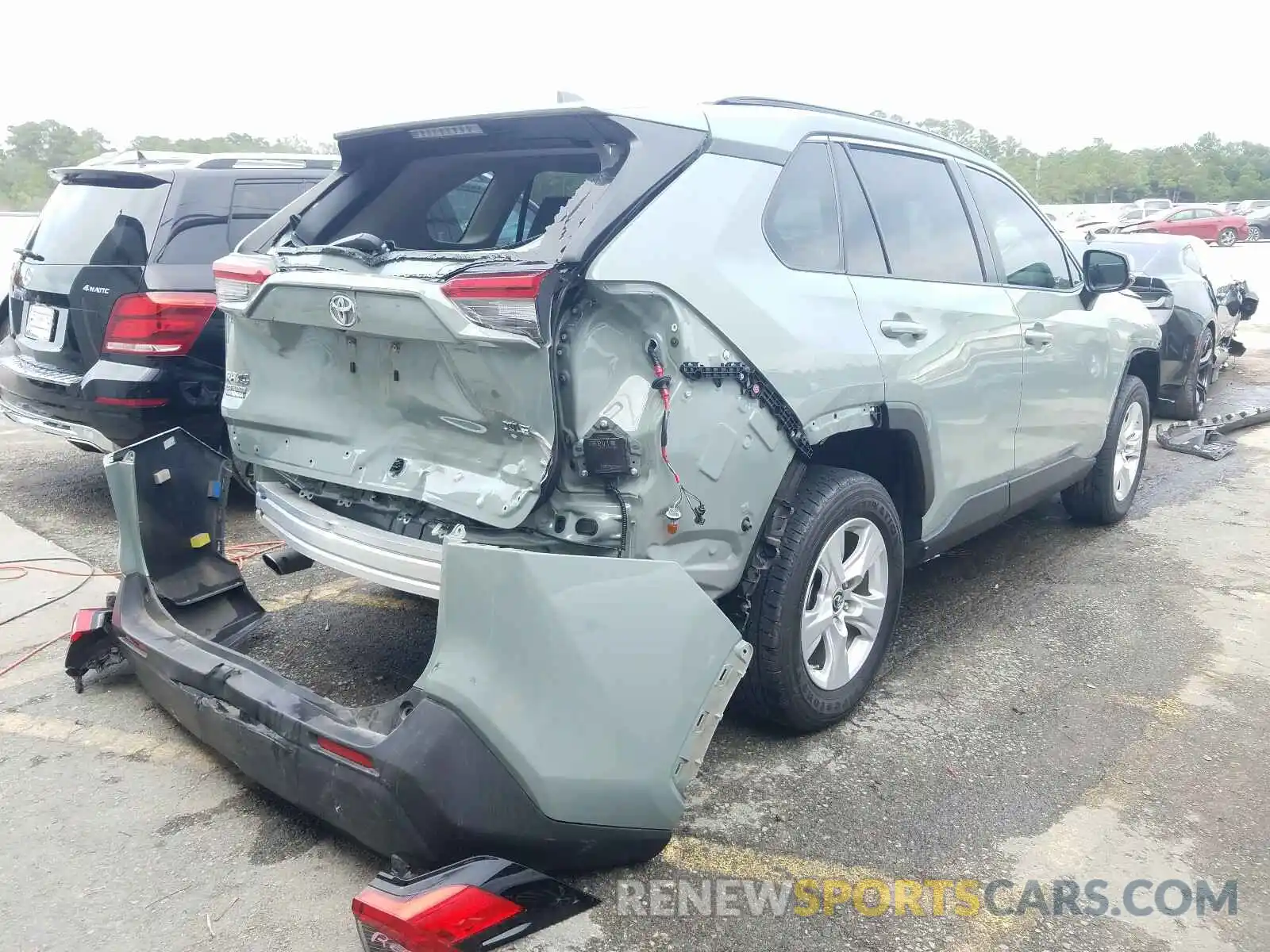 4 Фотография поврежденного автомобиля JTMW1RFV3KD509302 TOYOTA RAV4 2019