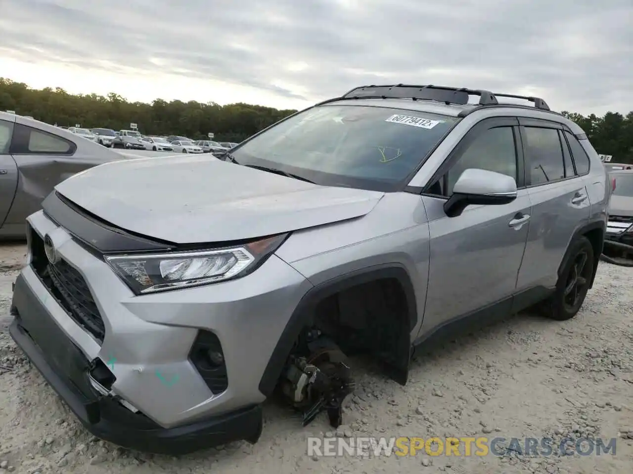 2 Фотография поврежденного автомобиля JTMW1RFV3KD510479 TOYOTA RAV4 2019